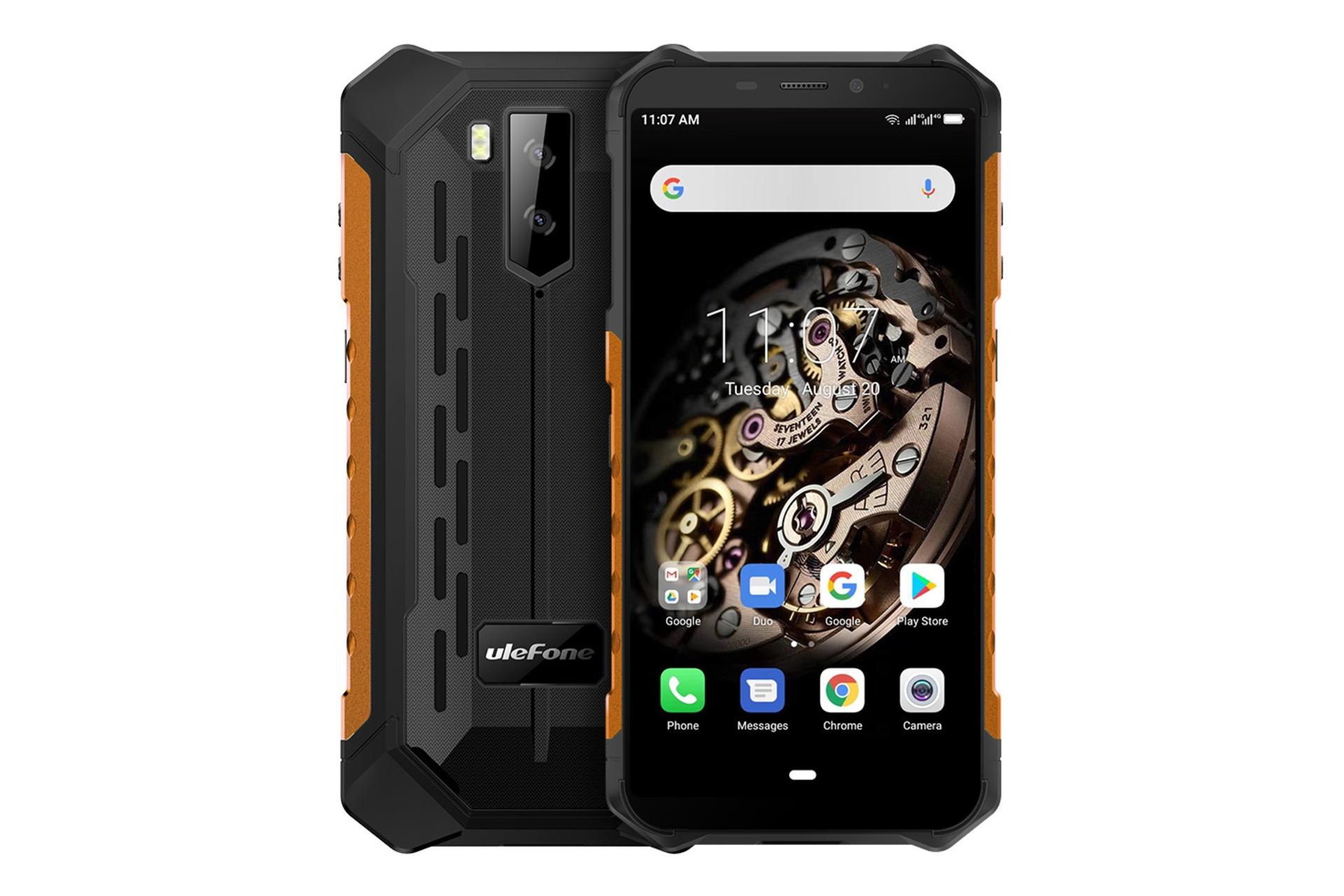 گوشی موبایل یولفون Ulefone Armor X5 نارنجی