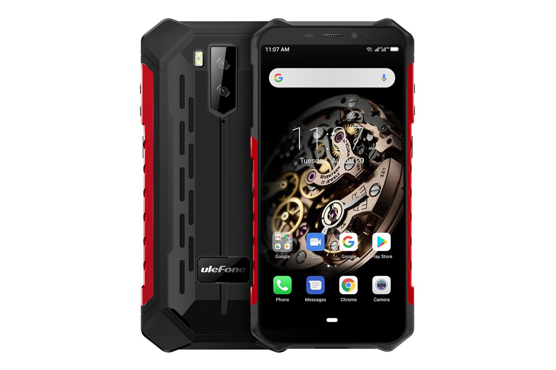 گوشی موبایل یولفون Ulefone Armor X5 قرمز