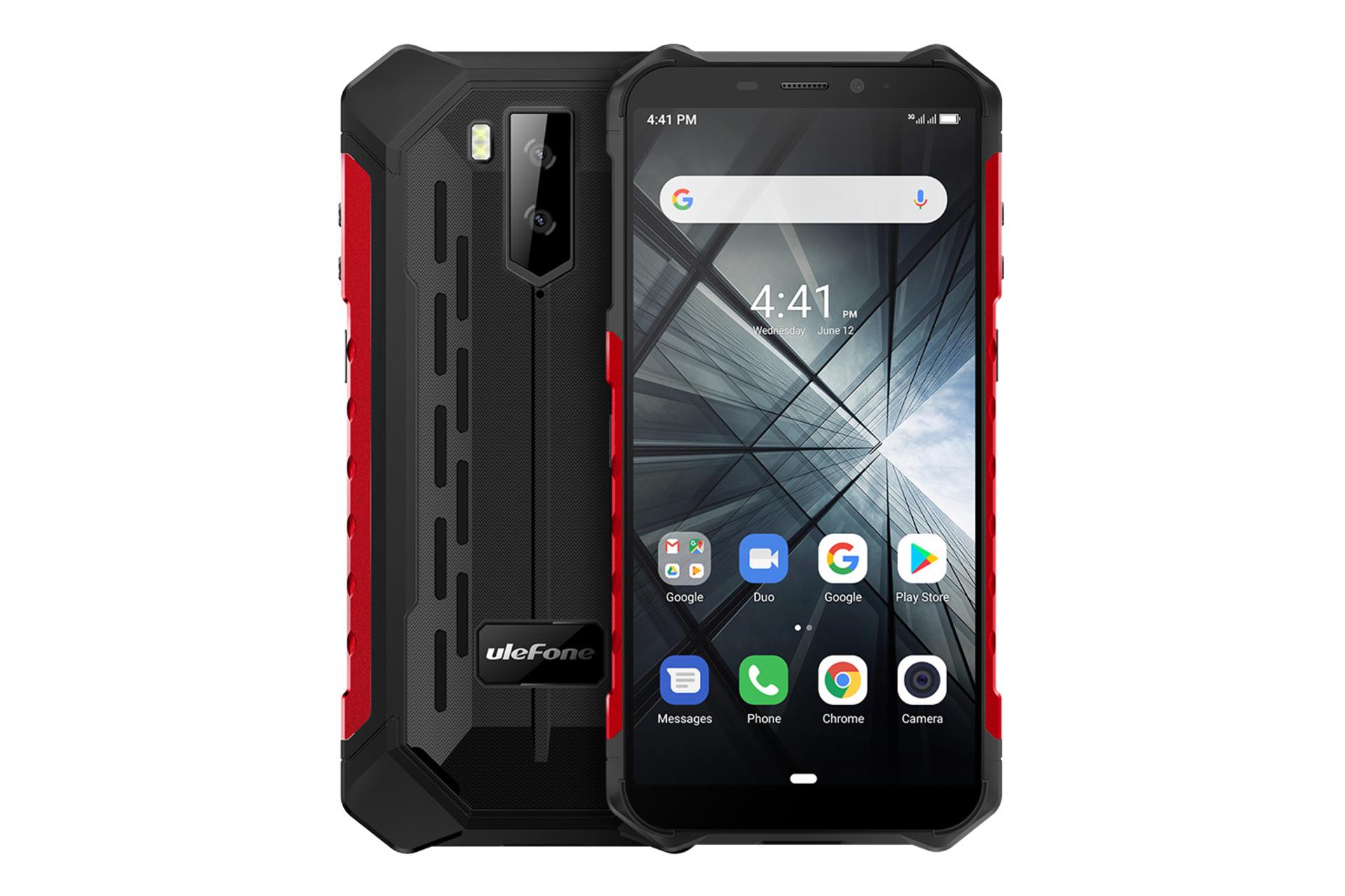 گوشی موبایل یولفون Ulefone Armor X3 قرمز