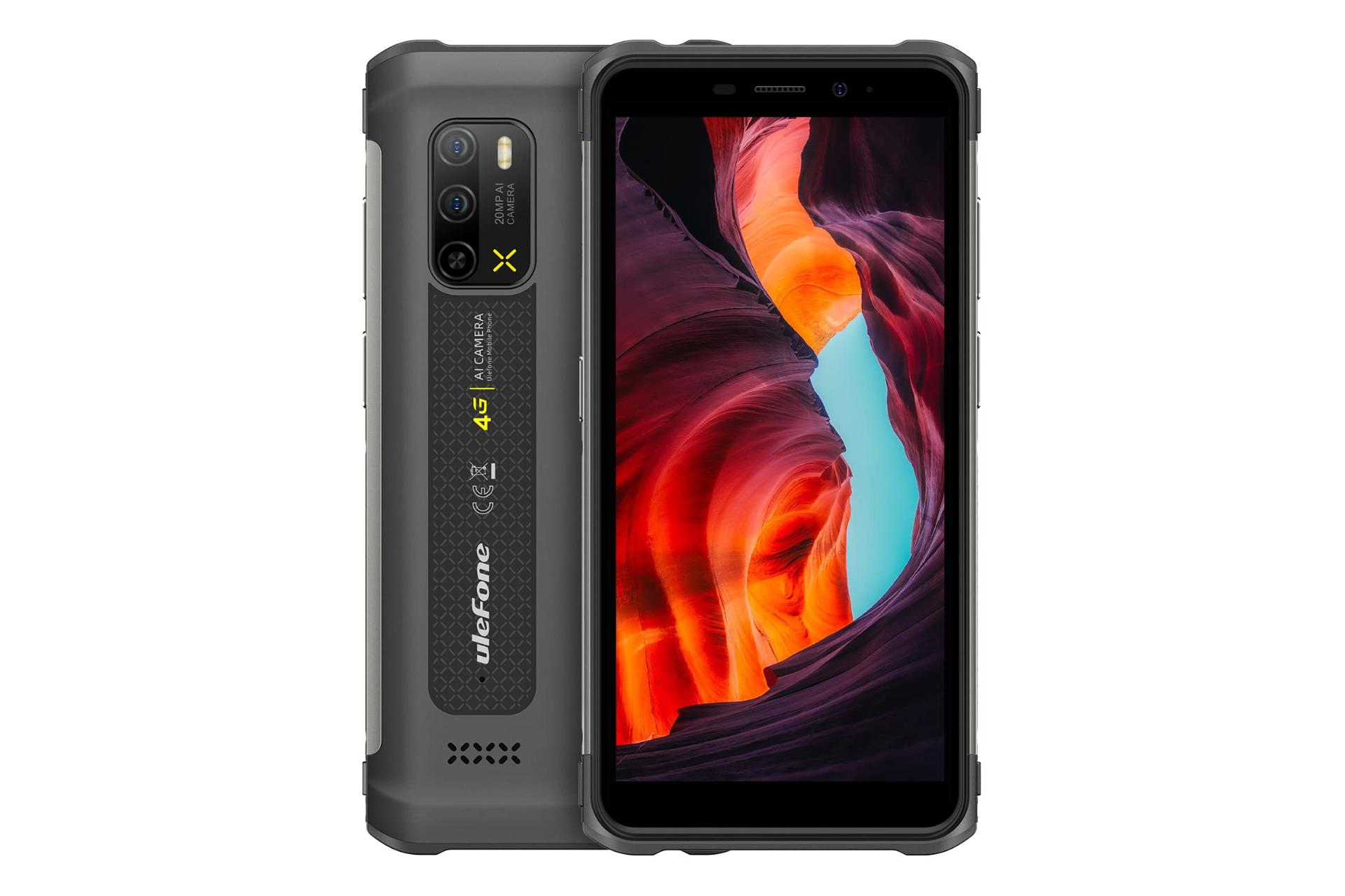 گوشی موبایل Armor X10 پرو یولفون / Ulefone Armor X10 Pro خاکستری