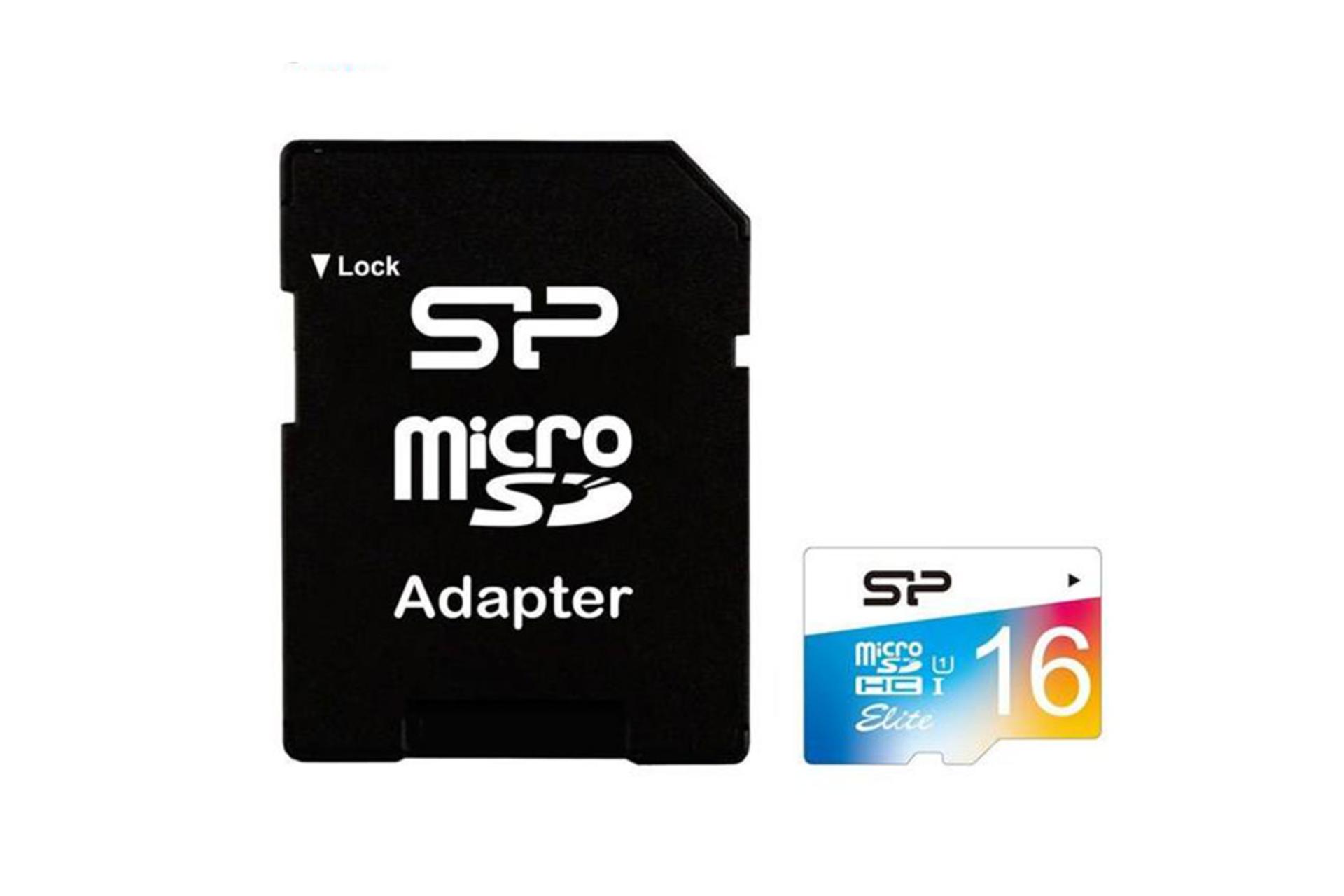 Silicon Power Color Elite microSDXC Class 10 UHS-I U1 16GB