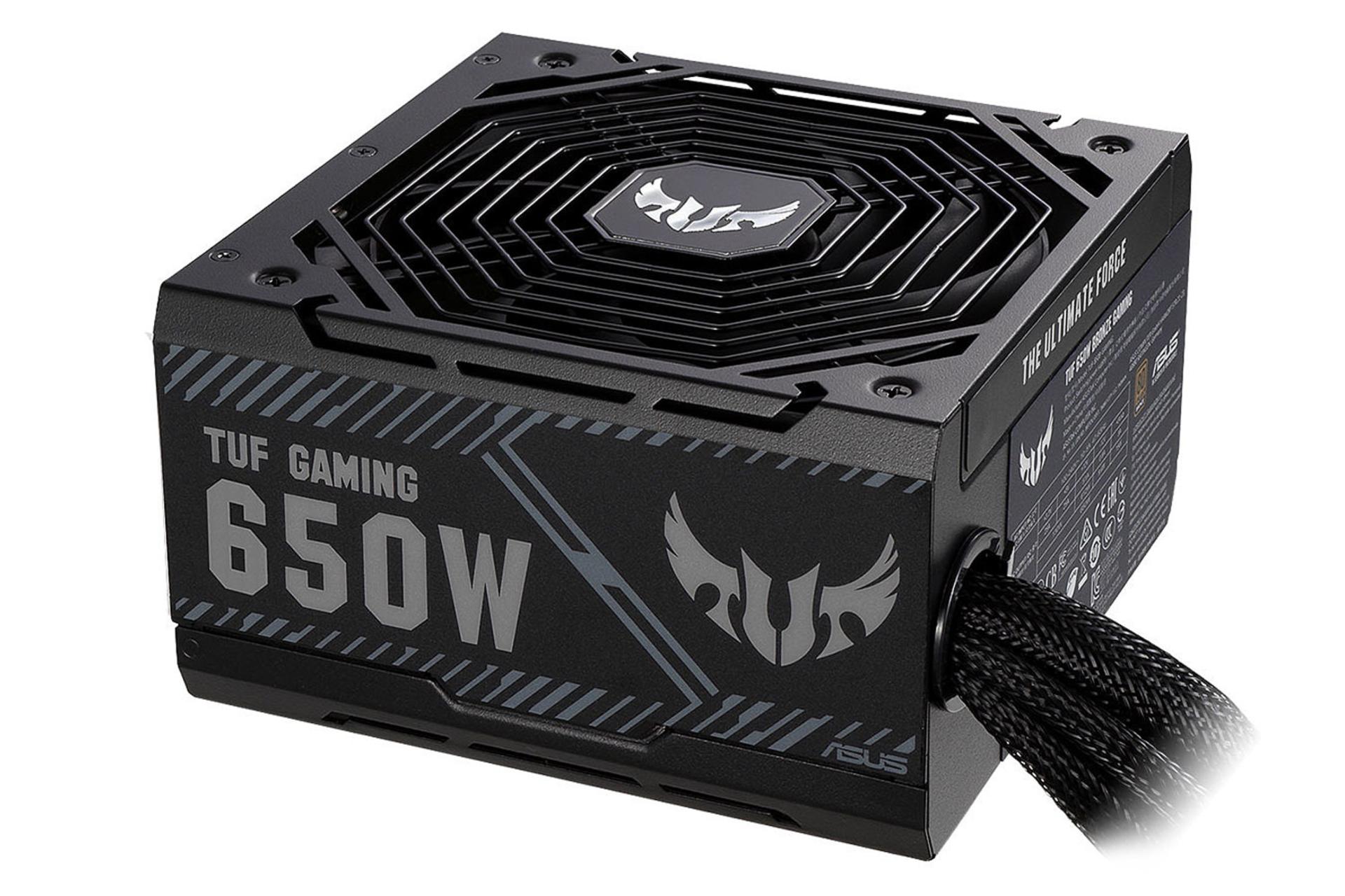 پاور کامپیوتر ایسوس TUF Gaming 650B با توان 650 وات