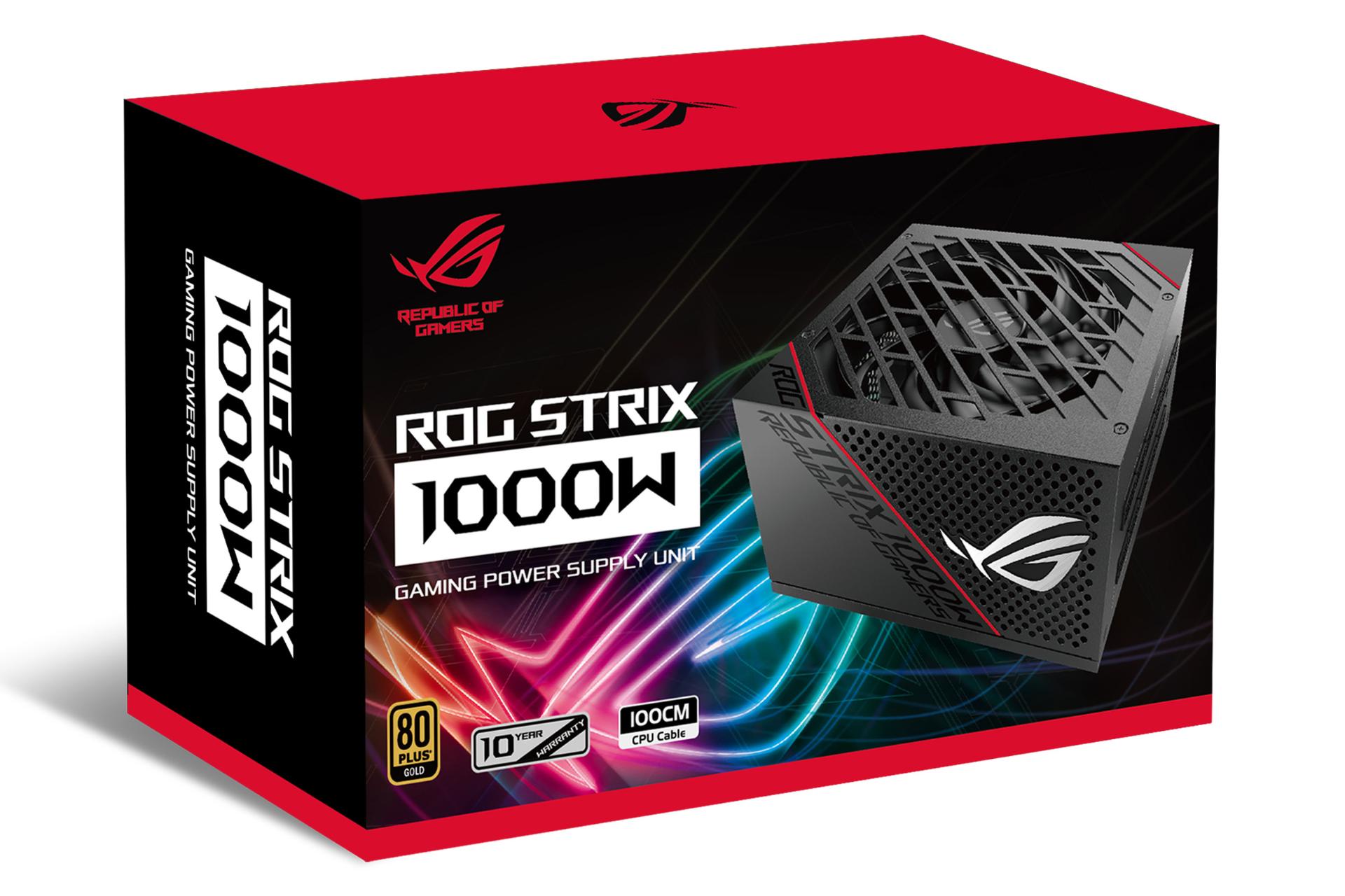 جعبه پاور کامپیوتر ایسوس ROG Strix 1000G با توان 1000 وات