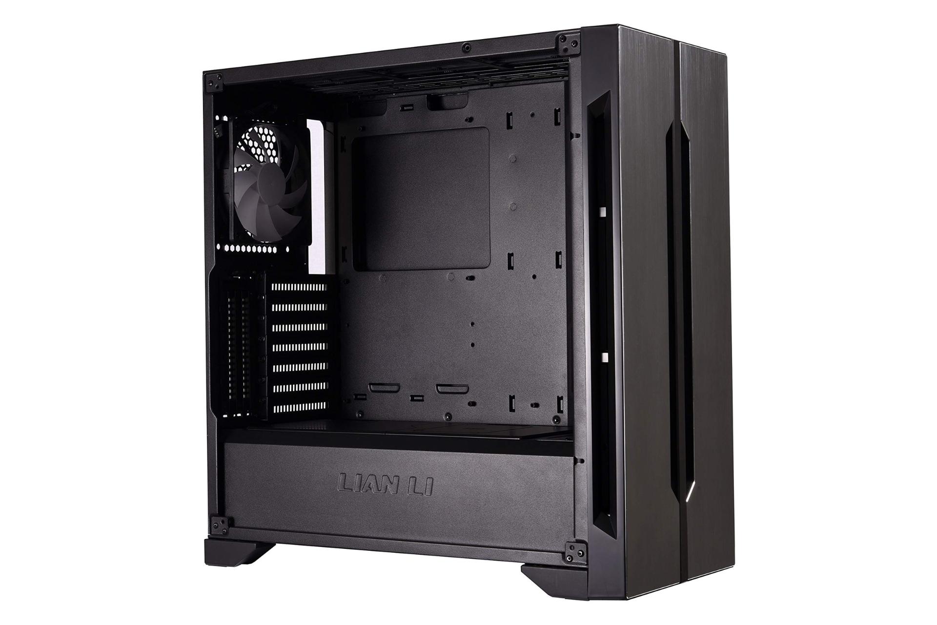 نمای داخلی از سمت چپ کیس کامپیوتر لیان لی LANCOOL ONE