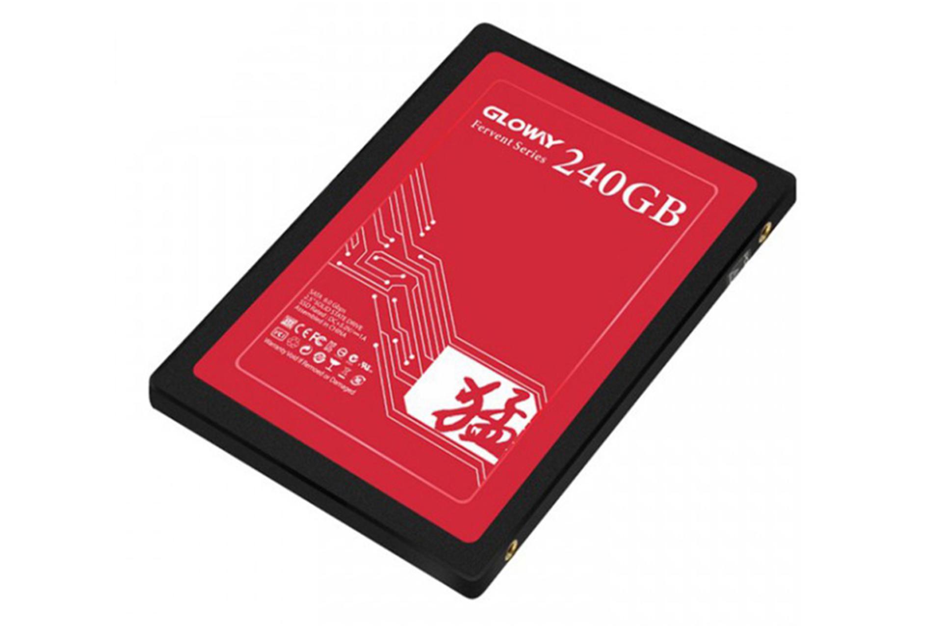 نمای راست SSD گلووی FER Series SATA 2.5 Inch ظرفیت 240 گیگابایت