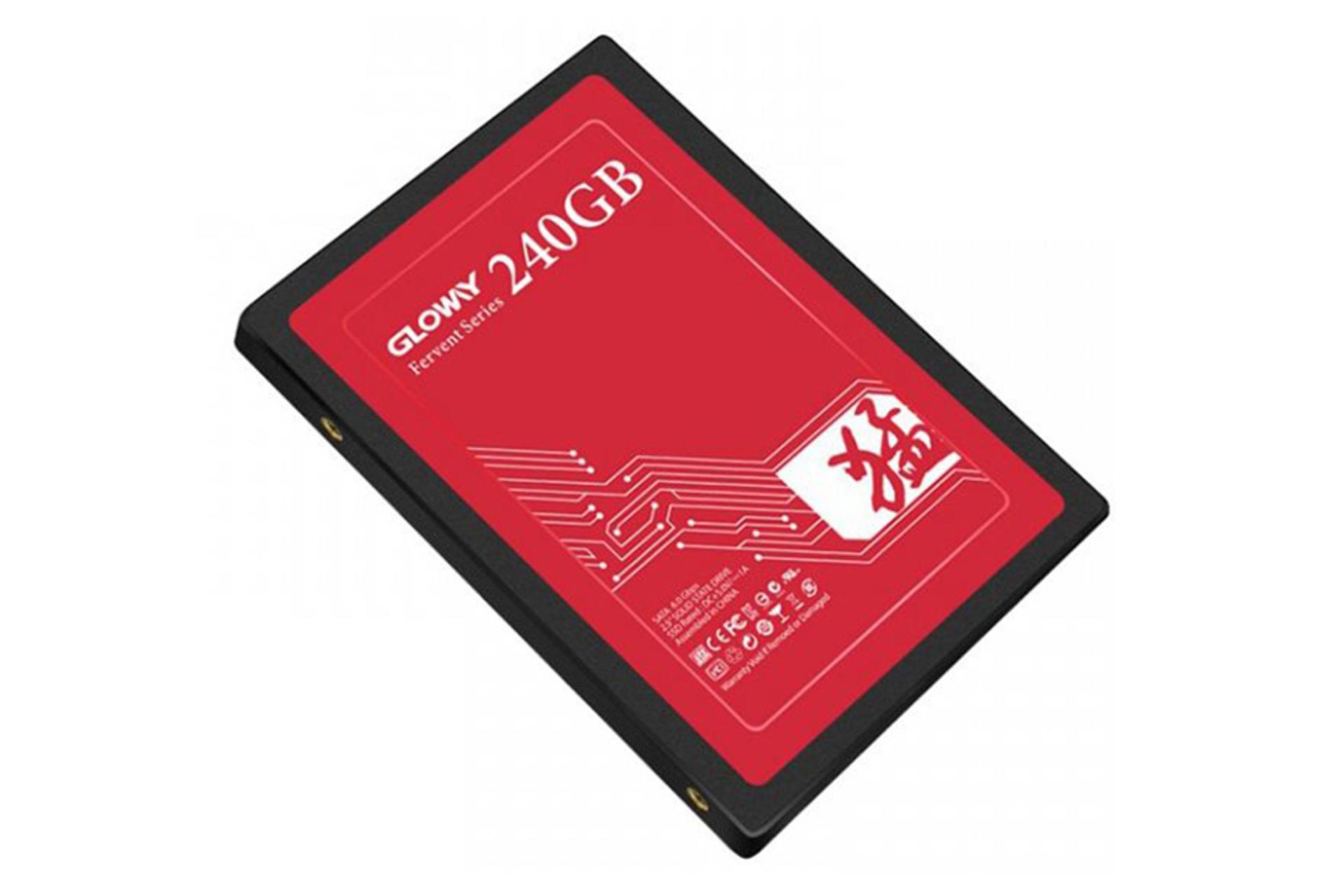 نمای چپ SSD گلووی FER Series SATA 2.5 Inch ظرفیت 240 گیگابایت