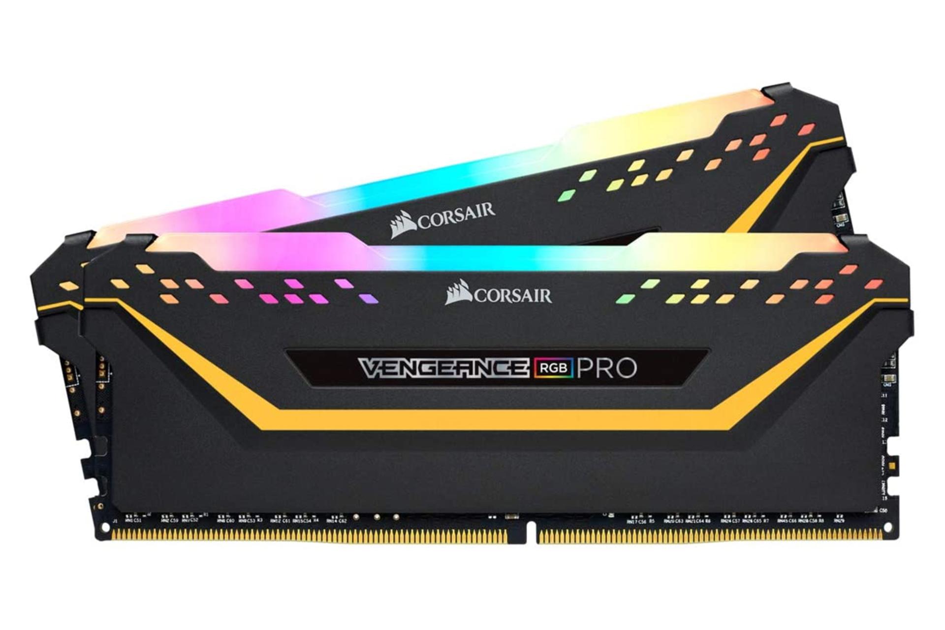 رم کورسیر VENGEANCE RGB PRO TUF ظرفیت 32 گیگابایت (2x16) از نوع DDR4-3200