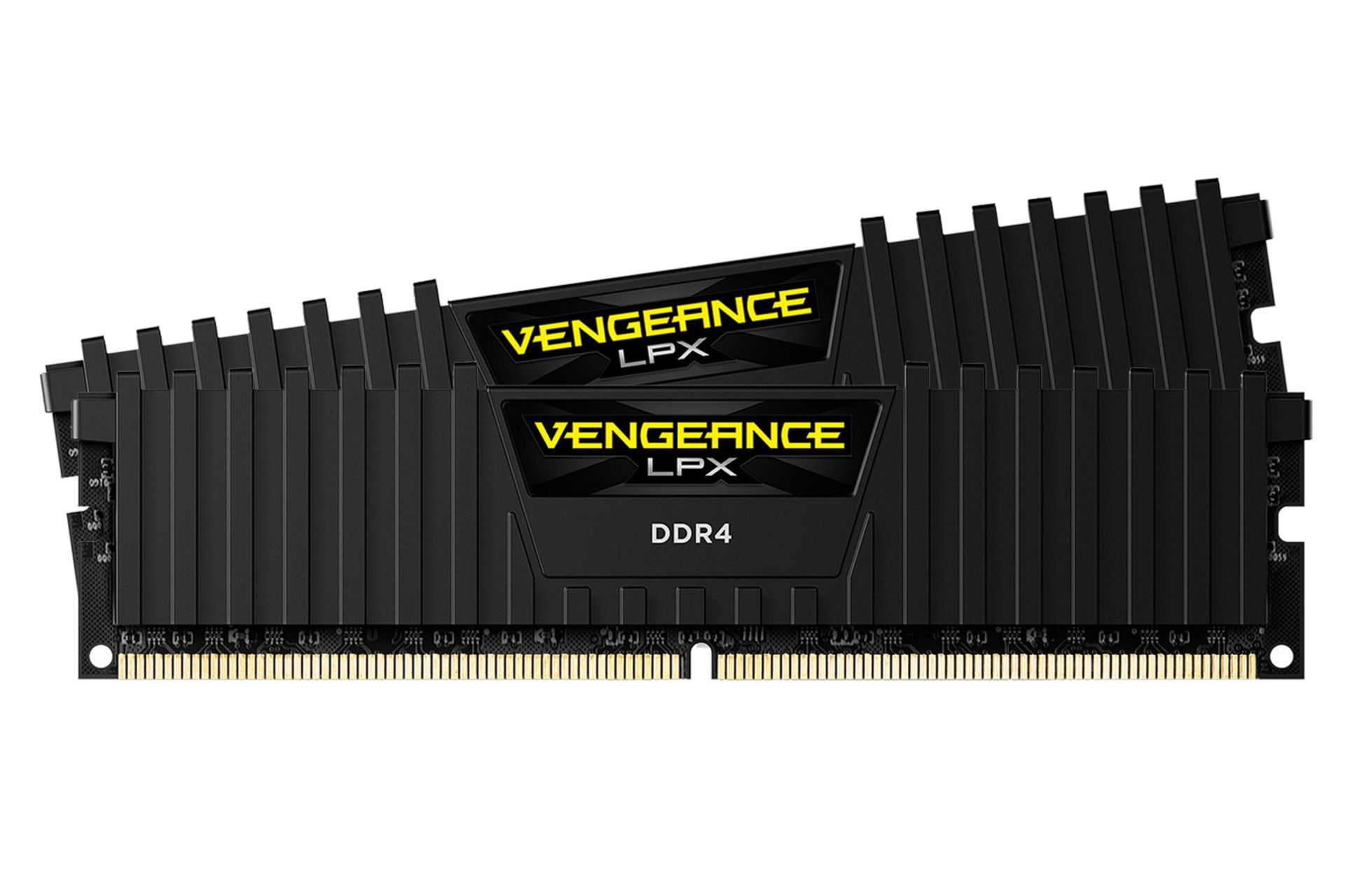 نمای جلو رم کورسیر VENGEANCE LPX ظرفیت 32 گیگابایت (2x16) از نوع DDR4-2400