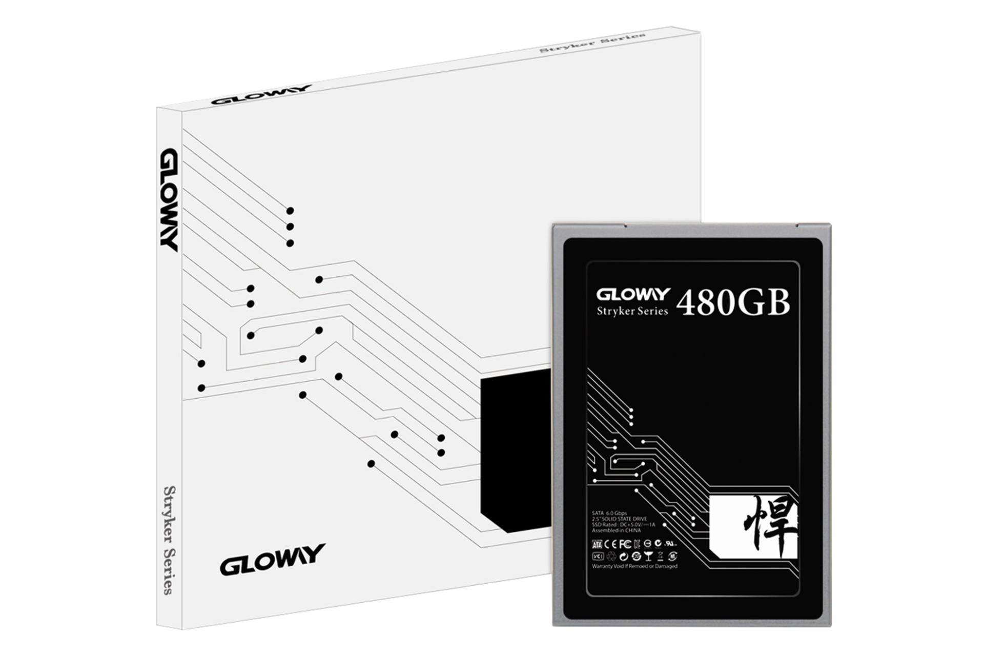 جعبه SSD گلووی Stryker Series SATA 2.5 Inch ظرفیت 480 گیگابایت