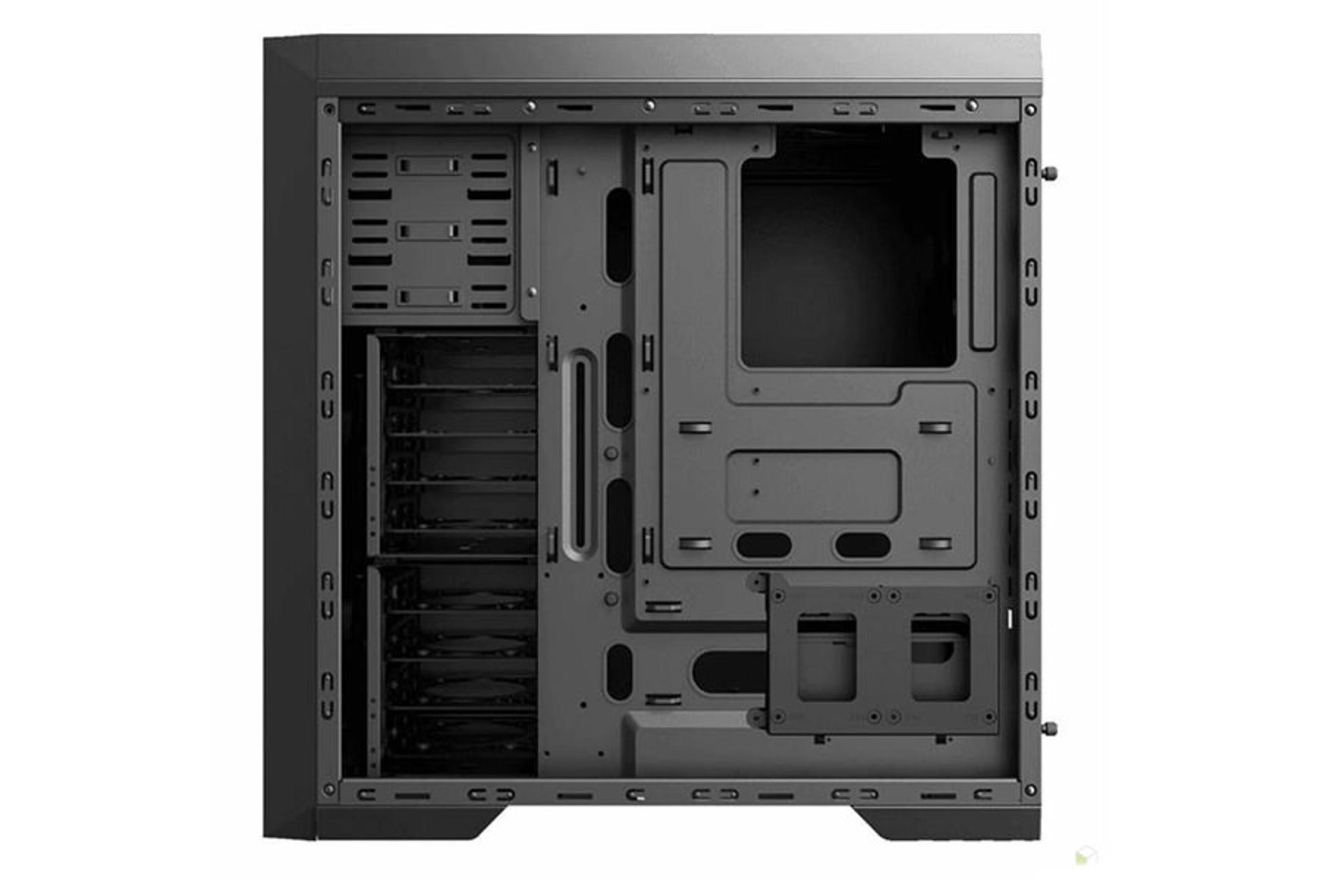 نمای داخل سمت راست کیس کامپیوتر گیم مکس Silent Max M903