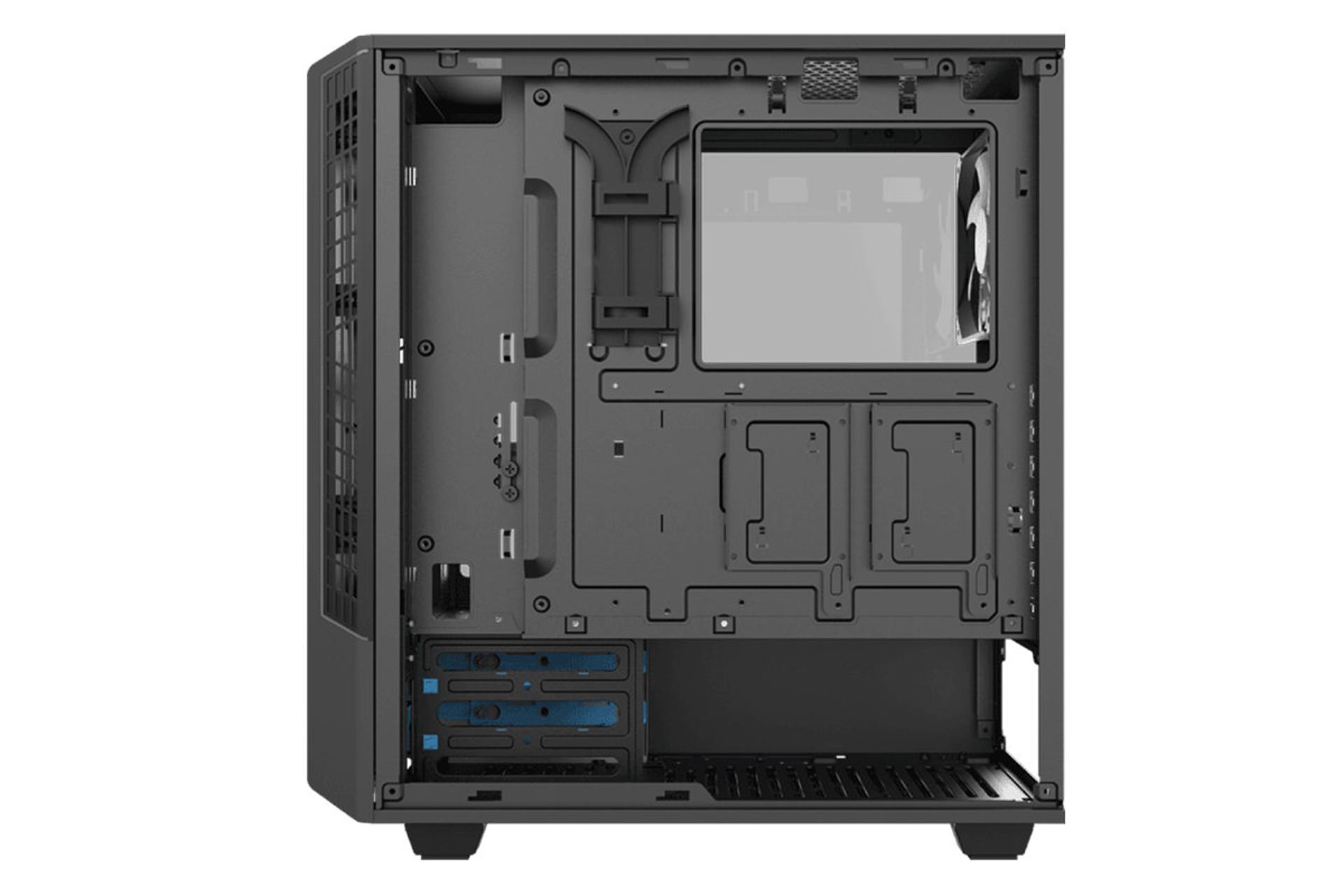 نمای داخل سمت راست کیس کامپیوتر گیم مکس Panda T802