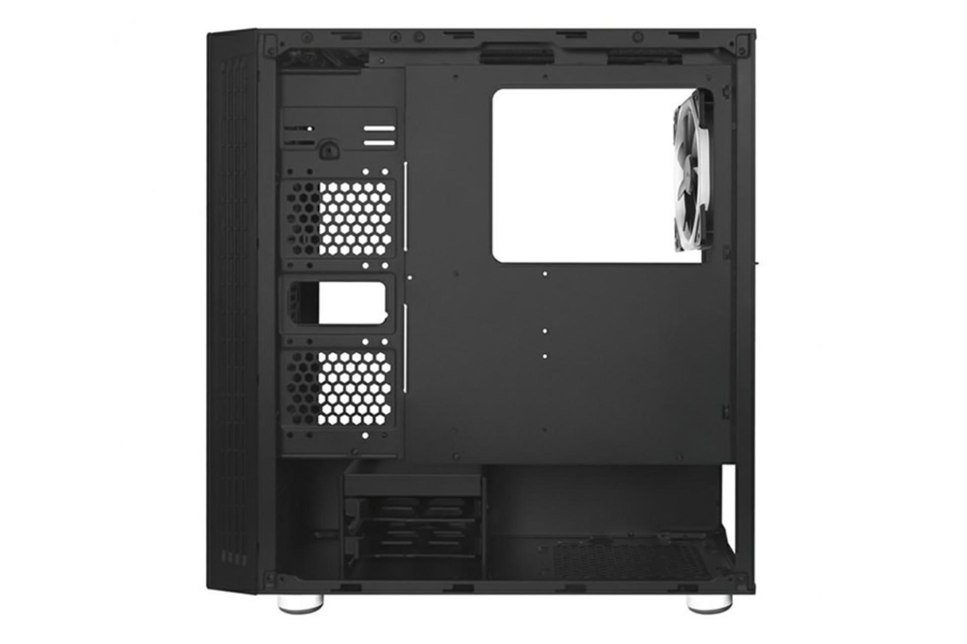 نمای داخل سمت راست کیس کامپیوتر اوست GT-AV08-BG