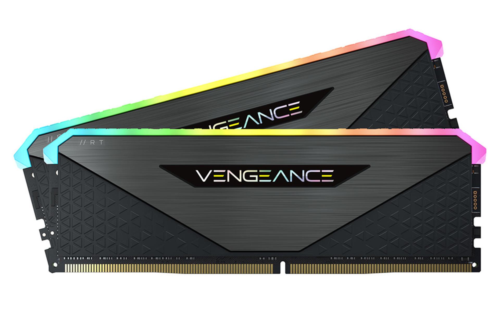 رم کورسیر Corsair VENGEANCE RGB RT 32GB (2x16) DDR4-3600 CL18