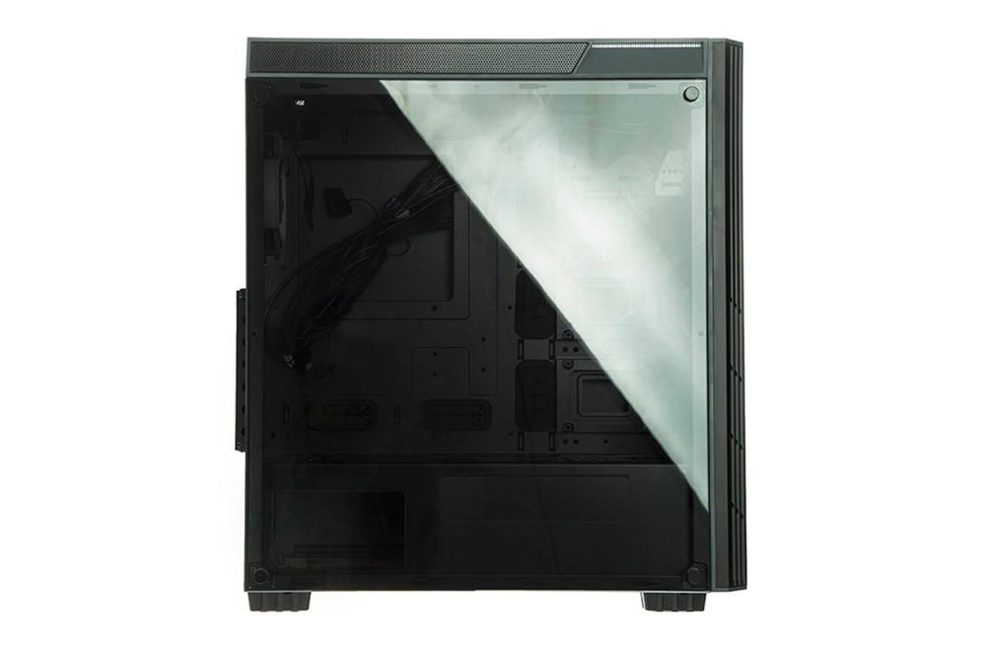 نمای درب شیشه ای سمت چپ کیس کامپیوتر مسترتک ARKA GLASS