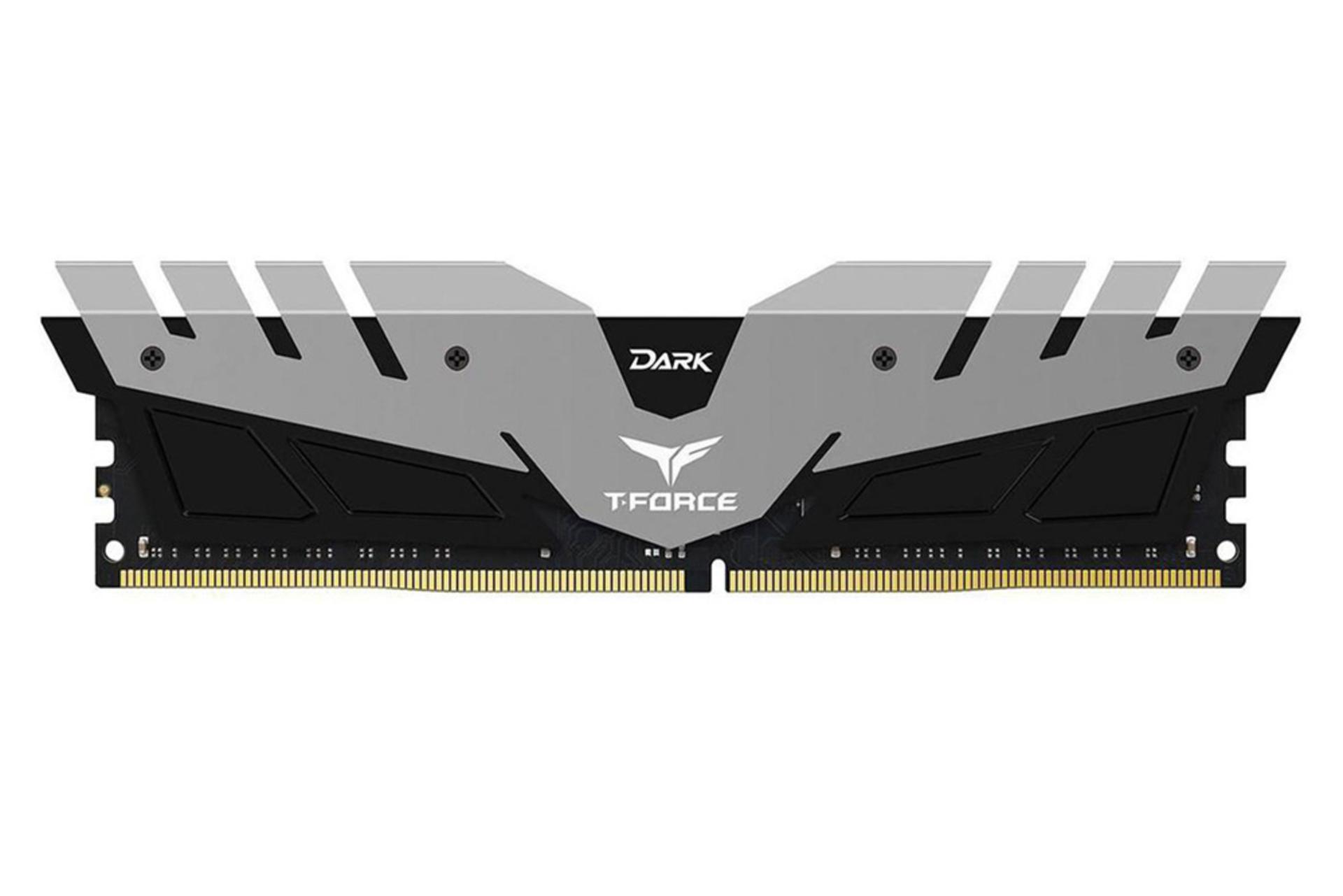 رنگ خاکستری رم تیم گروپ TEAMGROUP T-FORCE Dark 4GB DDR4-2400 CL14