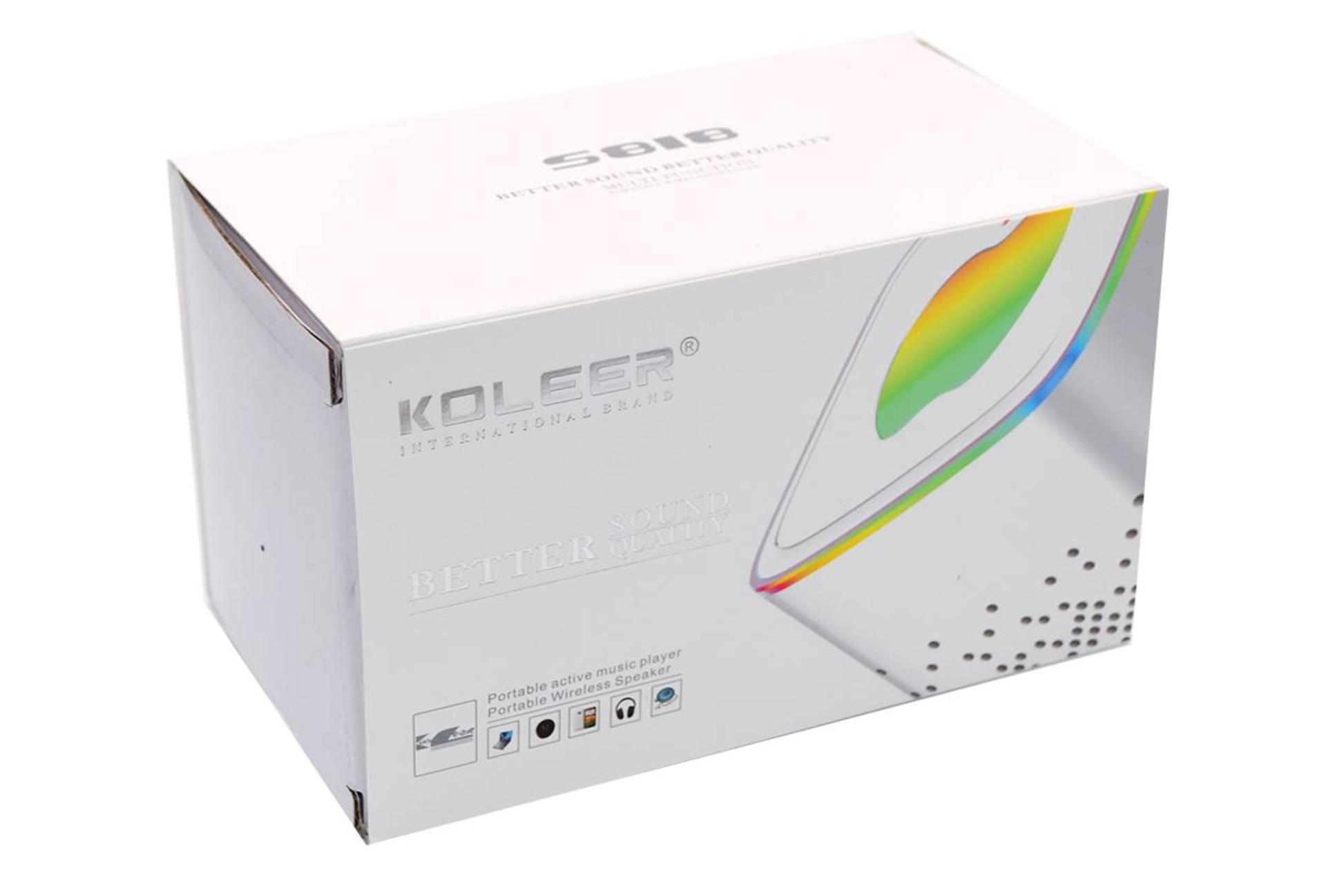 قیمت اسپیکر کلر KOLEER S818 + مشخصات