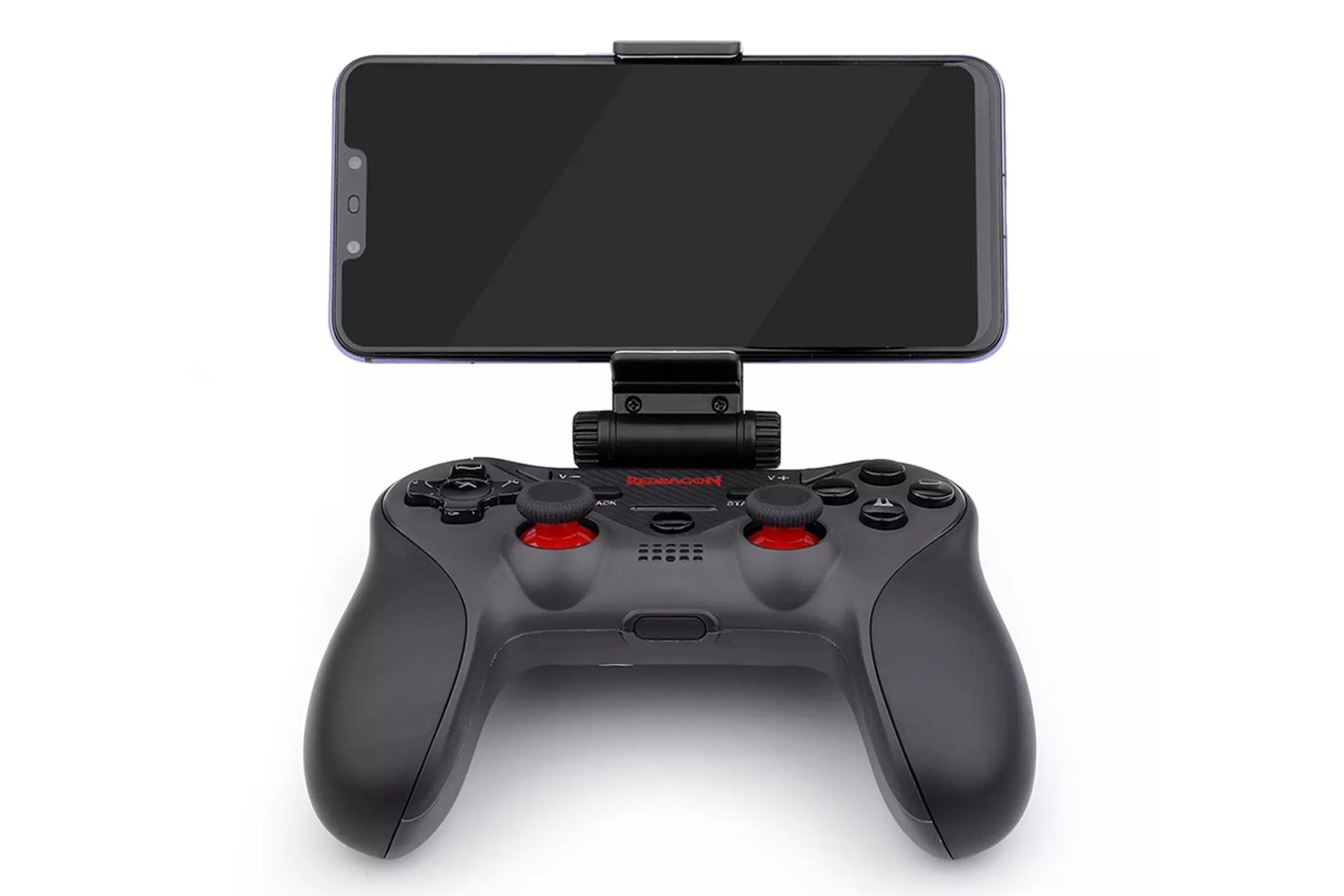 نمایش نگهدارنده موبایل دسته بازی ردراگون Ceres G812 وایرلس کنترلر