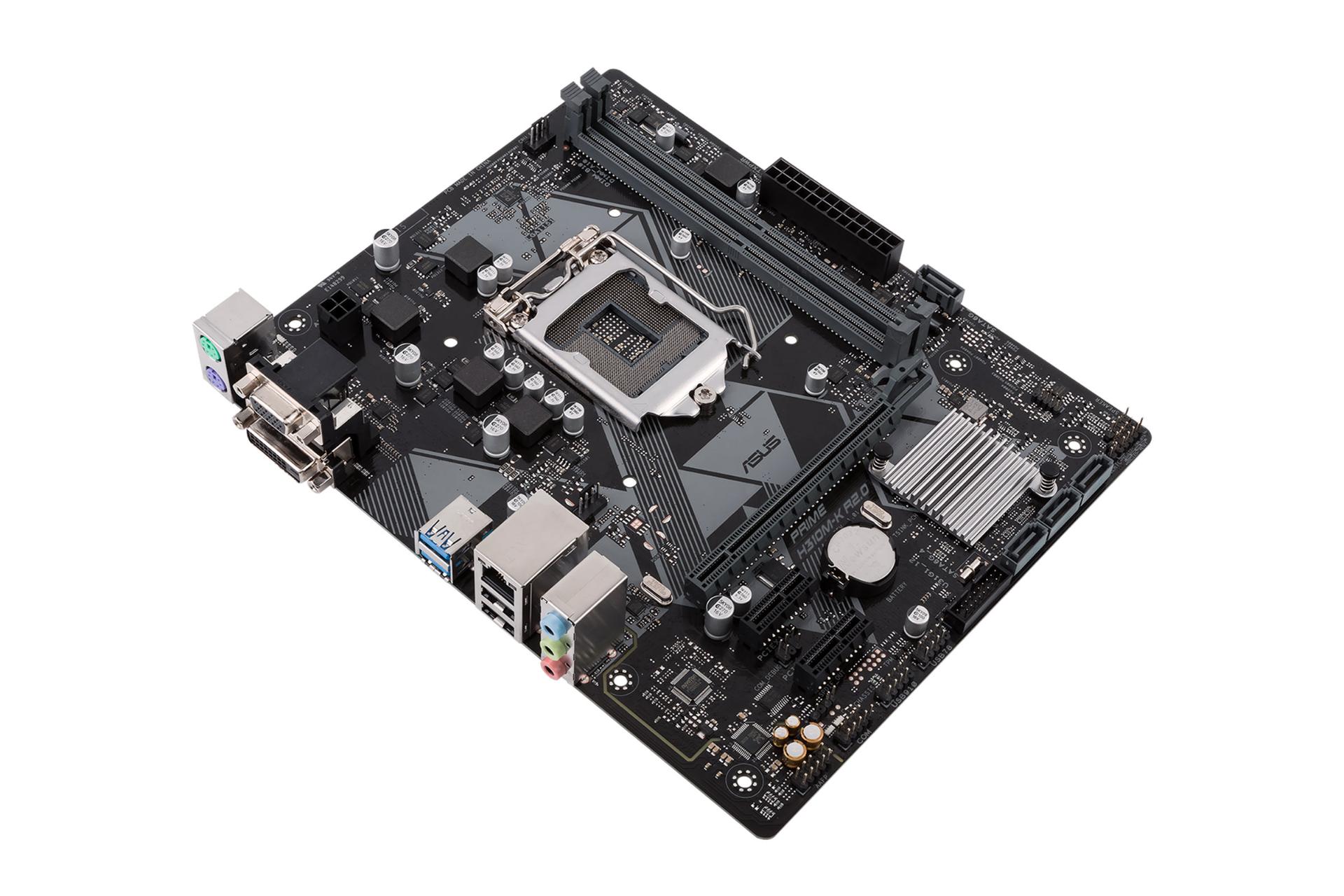 مادربرد ایسوس PRIME H310M-K R2.0 نمای بالا
