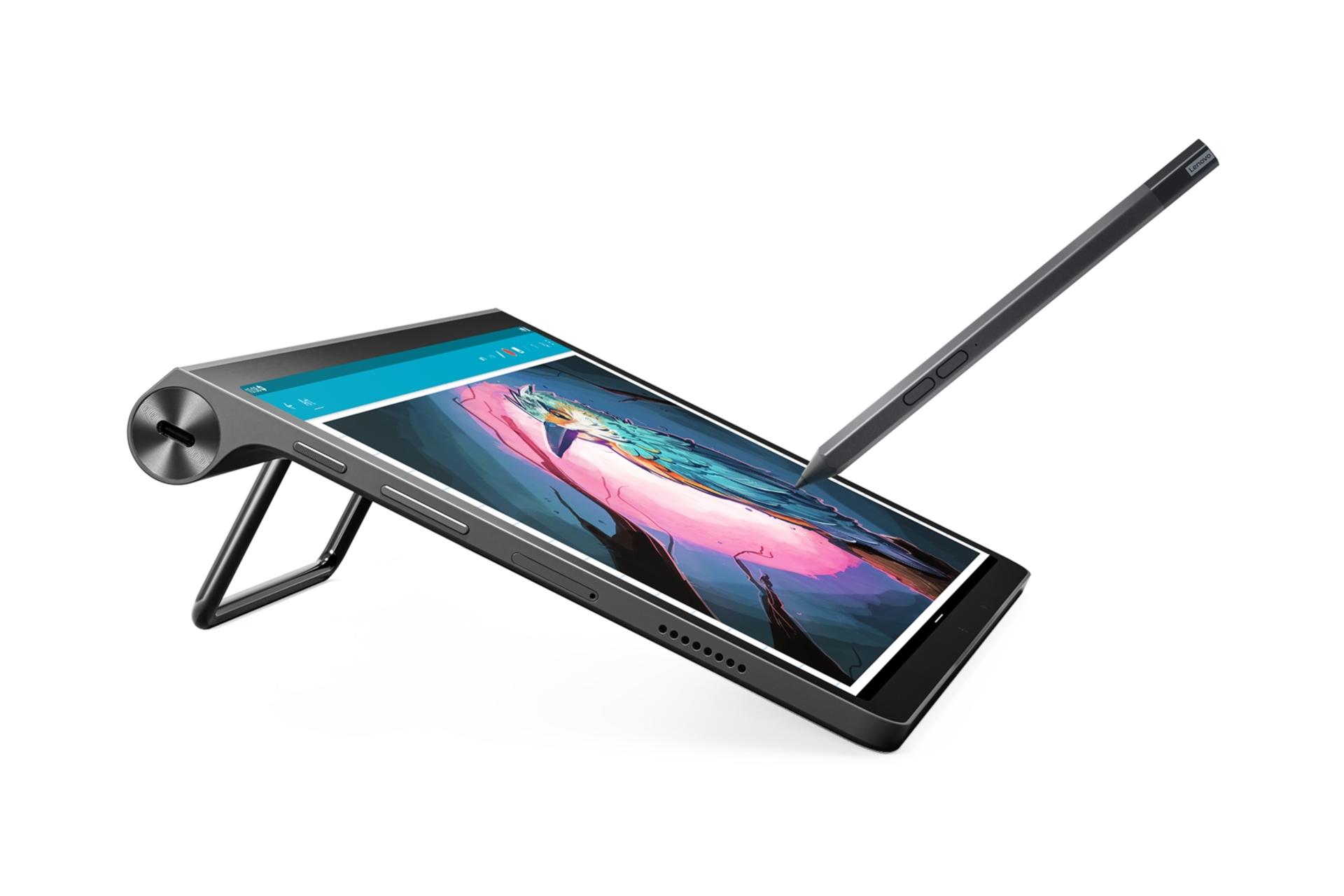 پشتیبانی از قلم استایلوس تبلت یوگا تب 11 لنوو Lenovo Yoga Tab 11