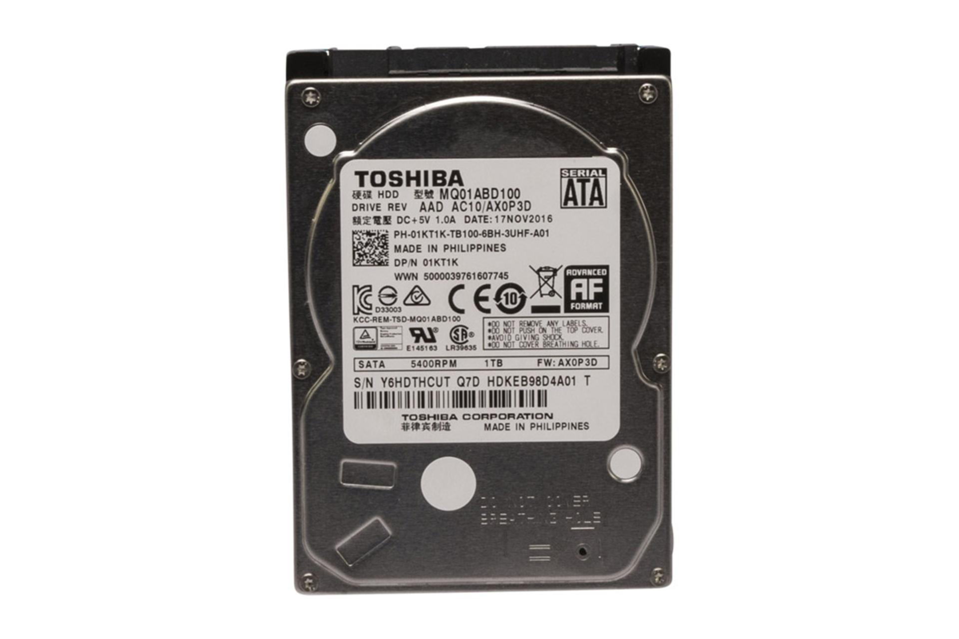 مرجع متخصصين ايران Toshiba MQ01ABD100 1TB