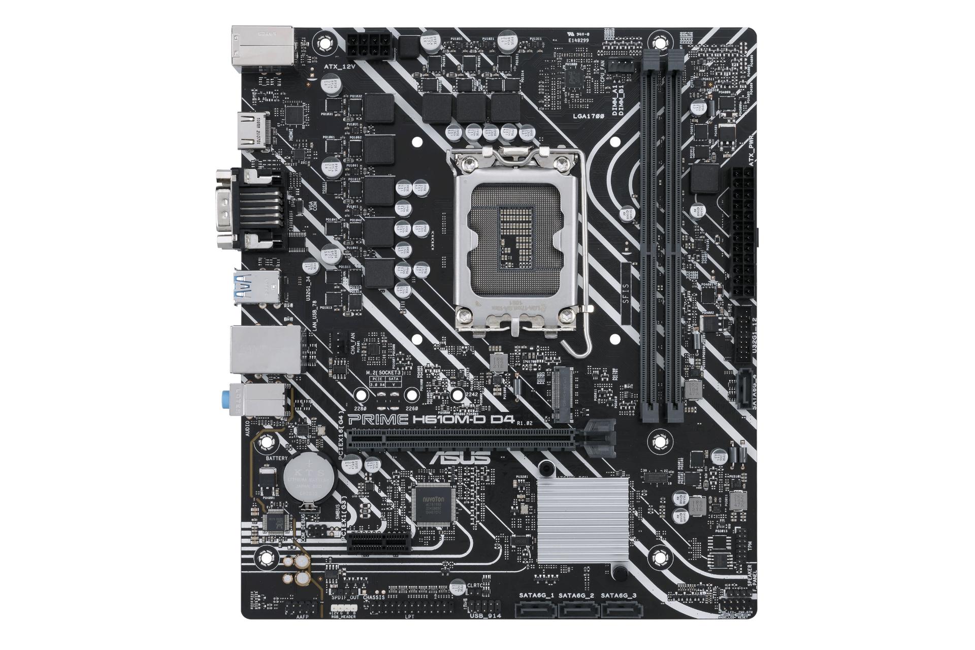 مادربرد ایسوس ASUS PRIME H610M-D D4-CSM