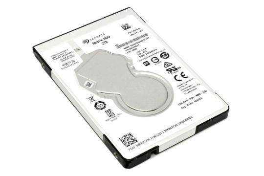 نمای پشت هارد دیسک سیگیت ST2000LM007 ظرفیت 2 ترابایت