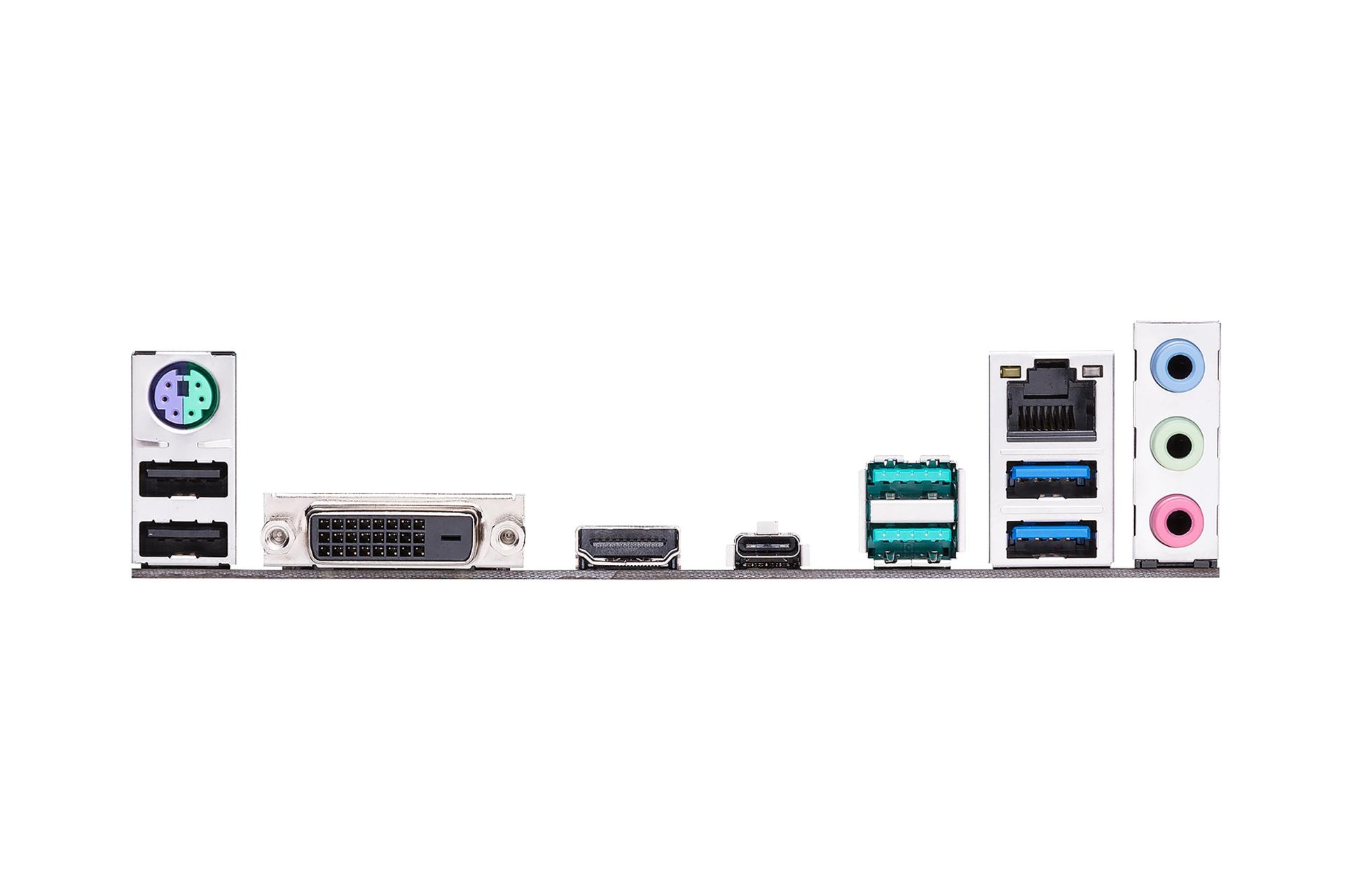 اتصالات مادربرد ایسوس ASUS PRIME B450-PLUS