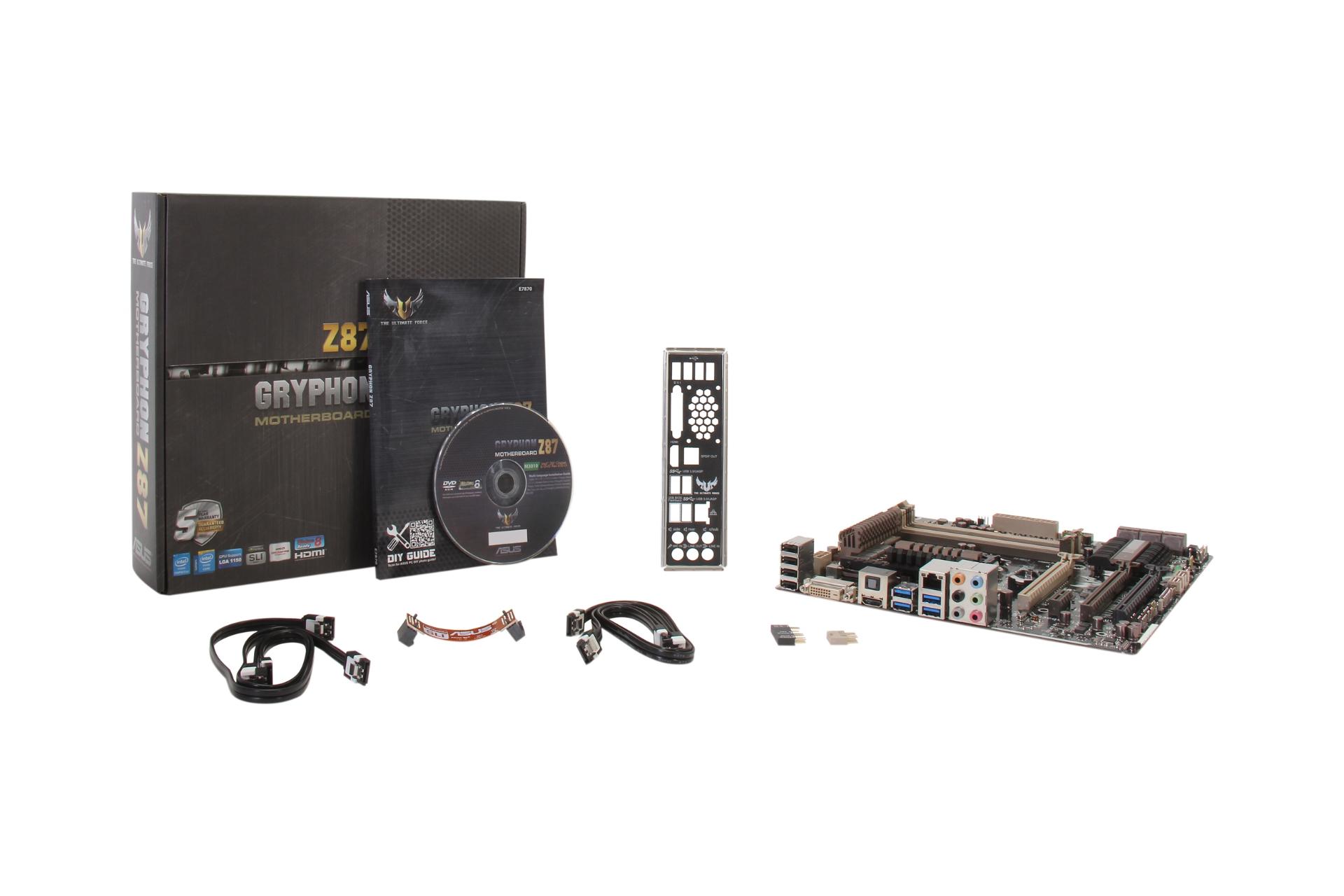 اقلام همراه مادربرد ایسوس ASUS GRYPHON Z87