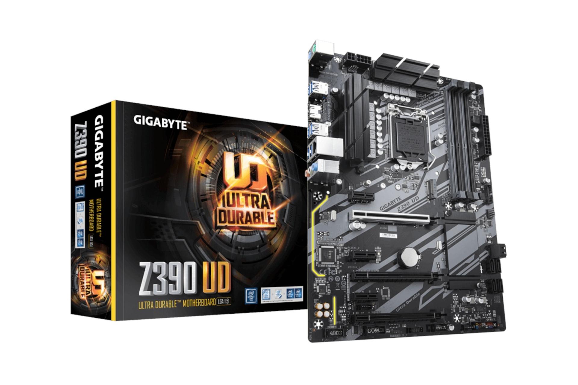 جعبه مادربرد گیگابایت GIGABYTE Z390 UD (rev. 1.0)