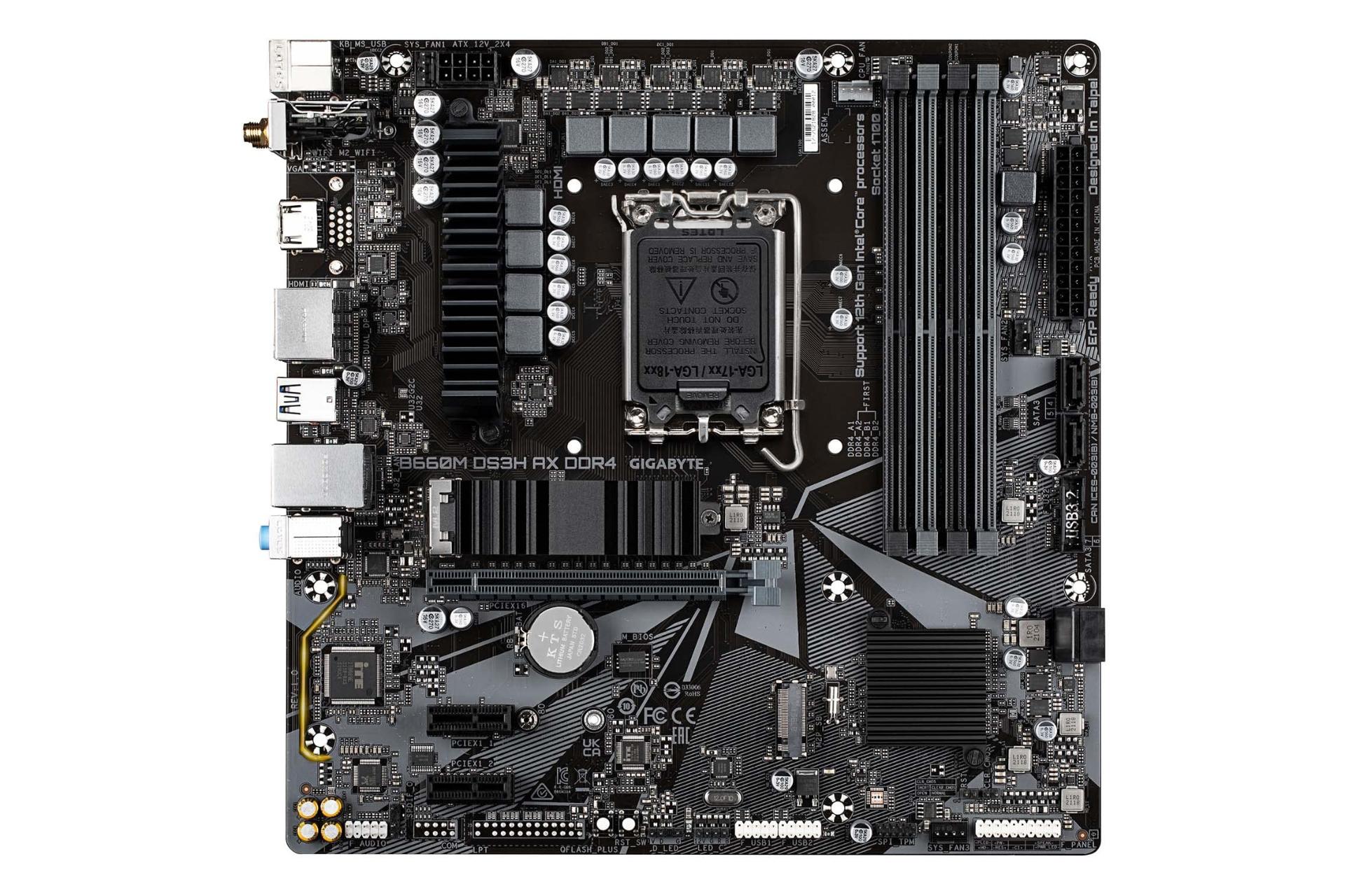 مادربرد گیگابایت GIGABYTE B660M DS3H AX DDR4 (rev. 1.x)