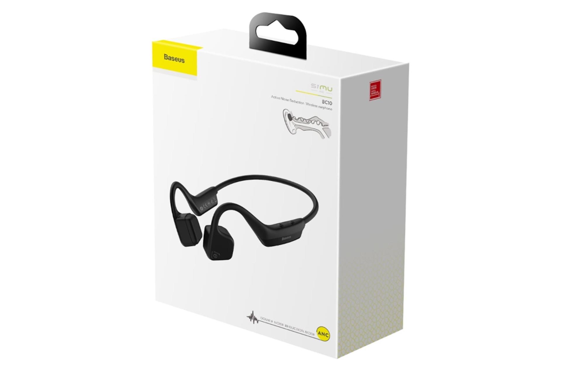 جلوی جعبه هدفون بی سیم باسئوس Baseus BC10