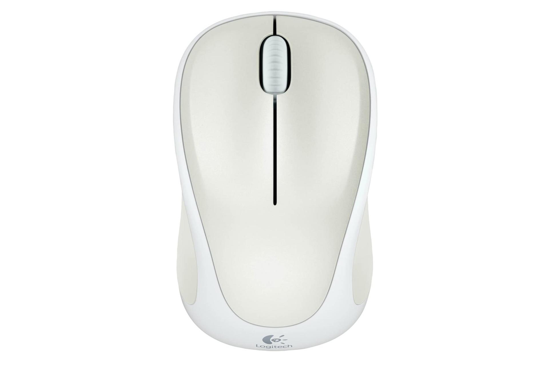 نمای روبرو ماوس لاجیتک M238 Doodle سفید