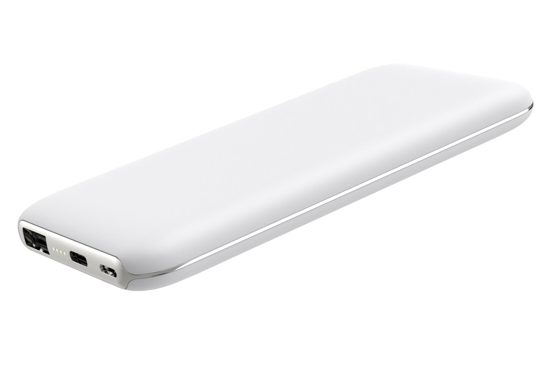 نمای راست پاور بانک کیو سی وای QCY PB10 10000mAh با ظرفیت 10000 میلی‌آمپر ساعت