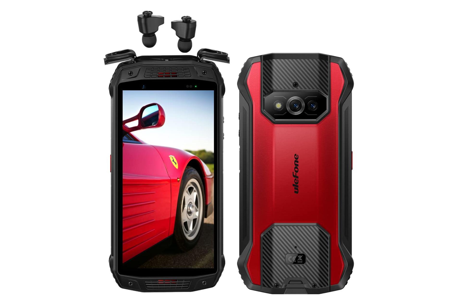 گوشی موبایل آرمور 15 یولفون / Ulefone Armor 15 قرمز
