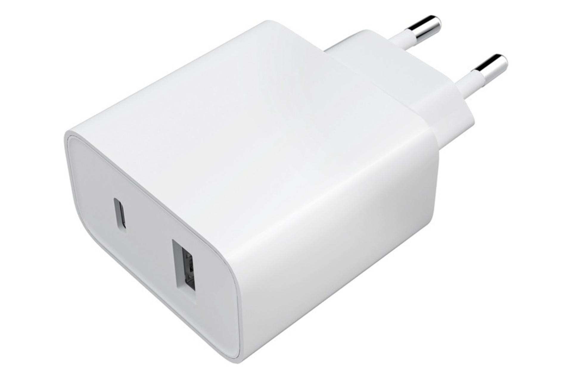 مرجع متخصصين ايران درگاه خروجي شارژر شيائومي Mi 33W Wall Charger Type-A + Type-C