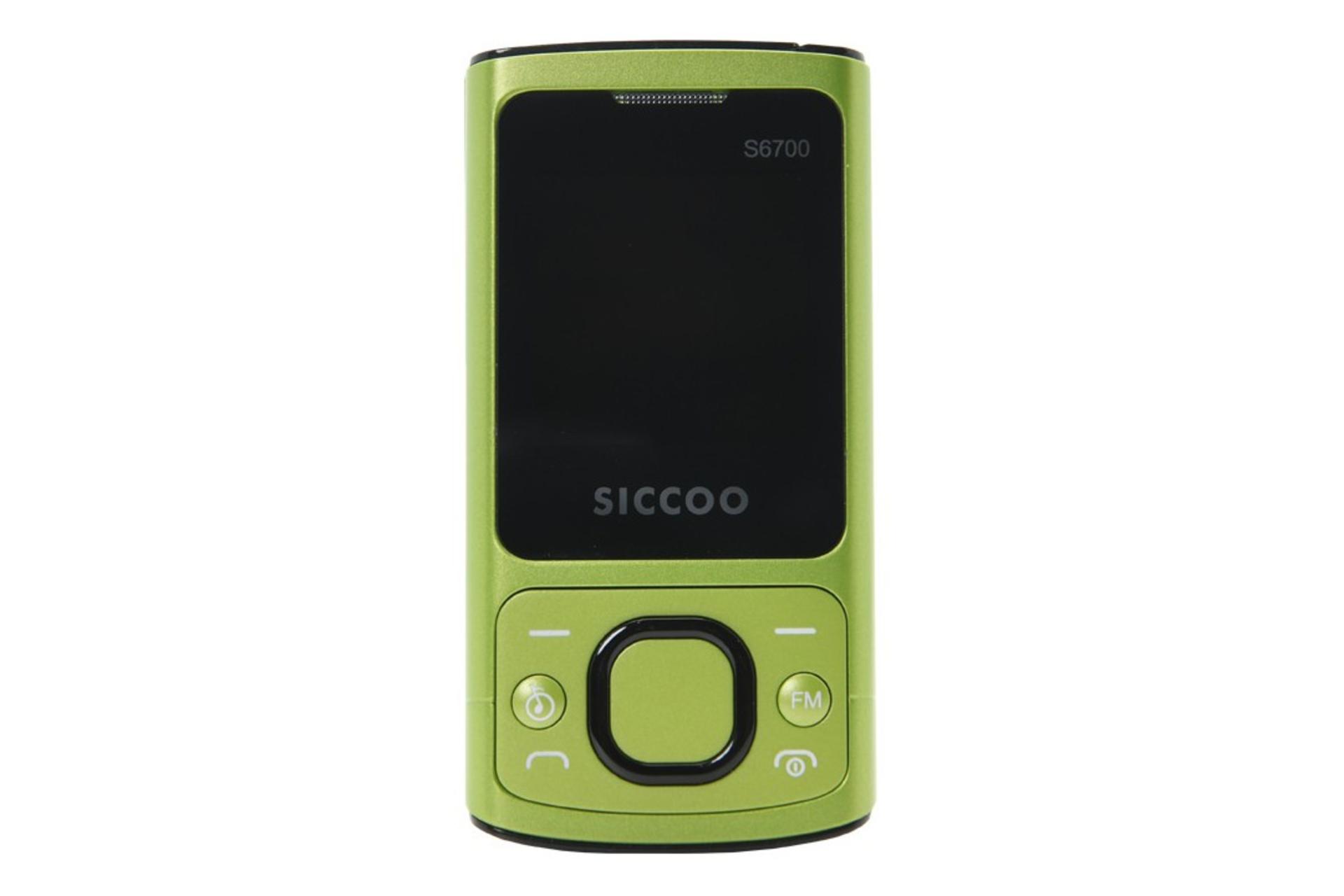 نمای روبرو گوشی موبایل سیکو SICCOO S6700