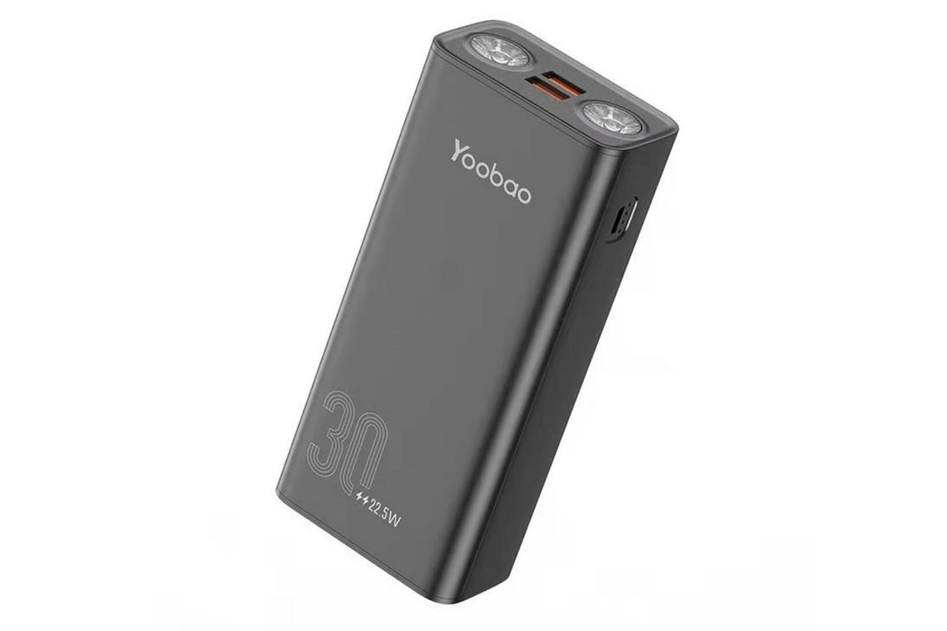 نمای جانبی پاور بانک یوبائو L30Q
