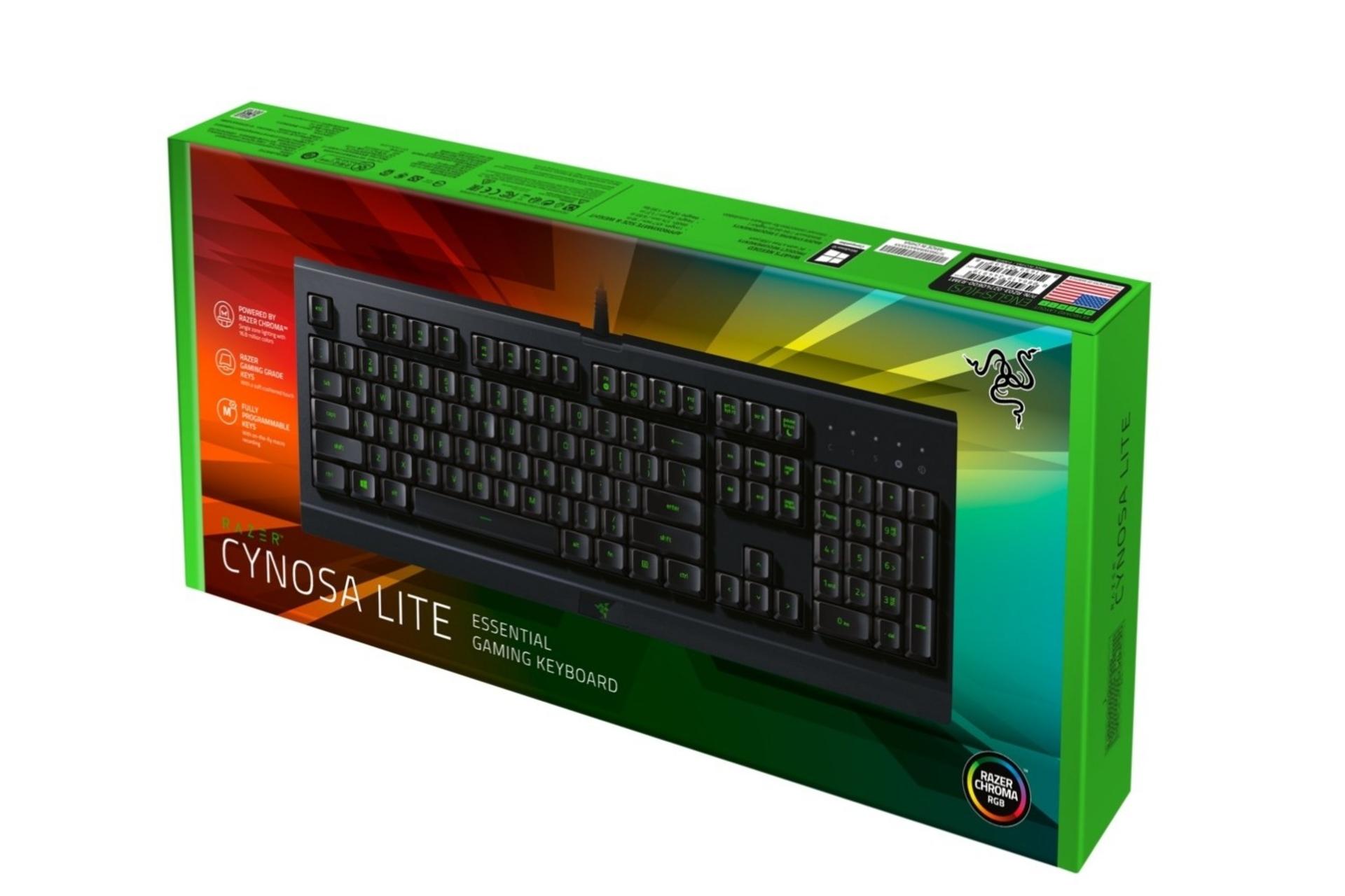 جعبه کیبورد گیمینگ ریزر Cynosa Lite