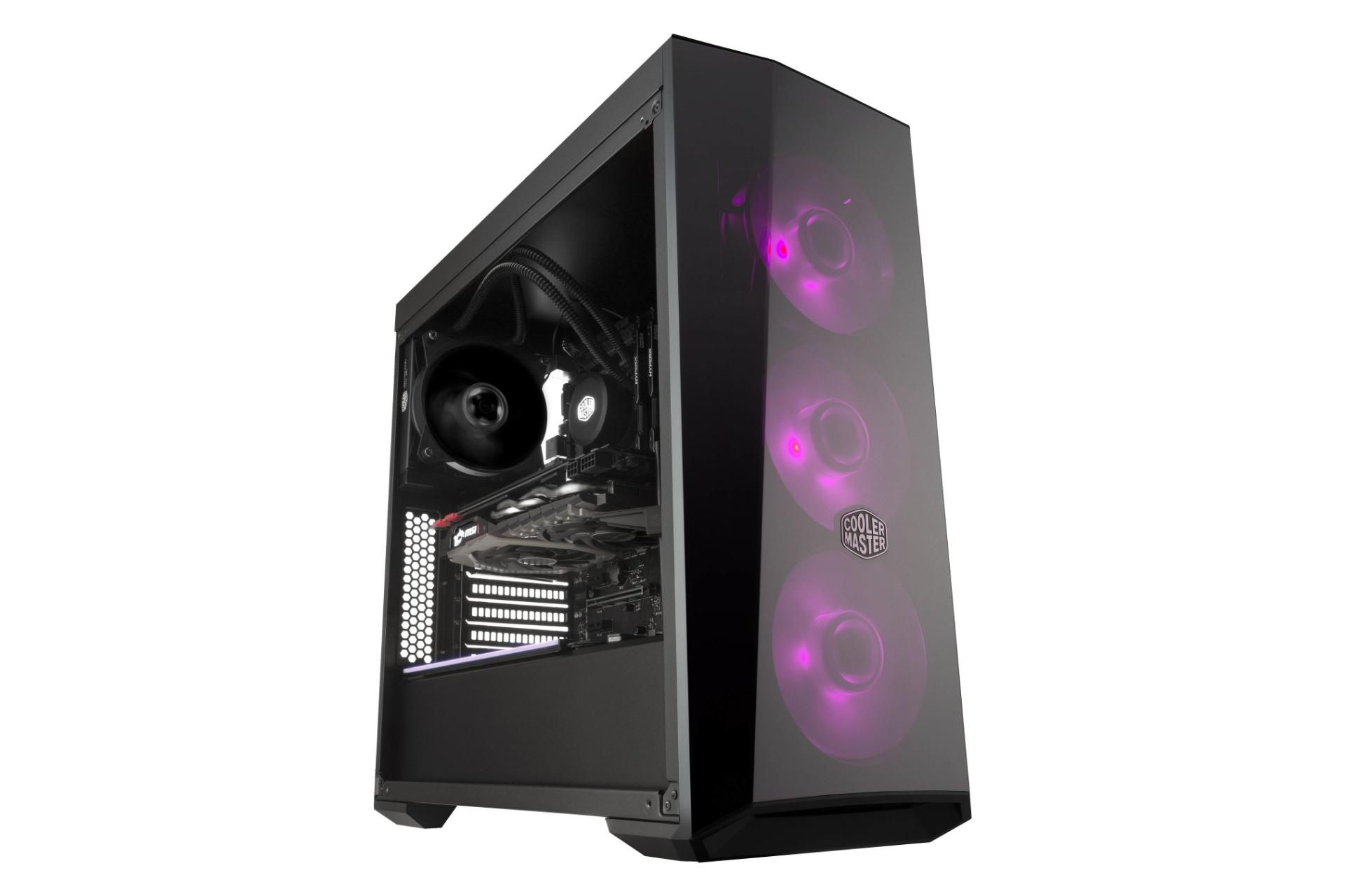 نمای چپ کیس کامپیوتر کولر مستر Cooler Master MASTERBOX LITE 5