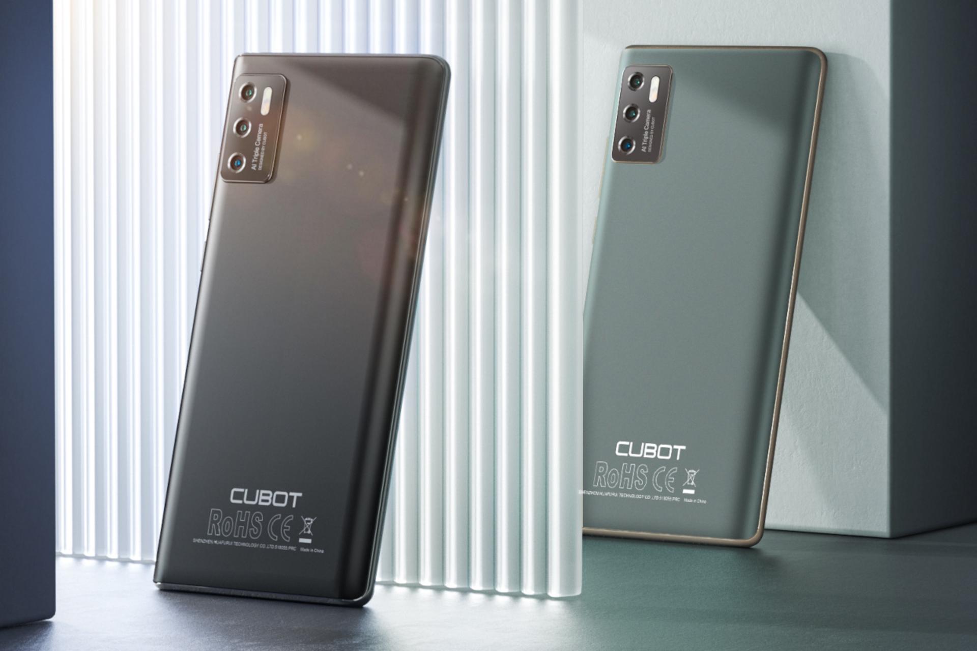 رنگ های مختلف گوشی موبایل کوبوت CUBOT P50