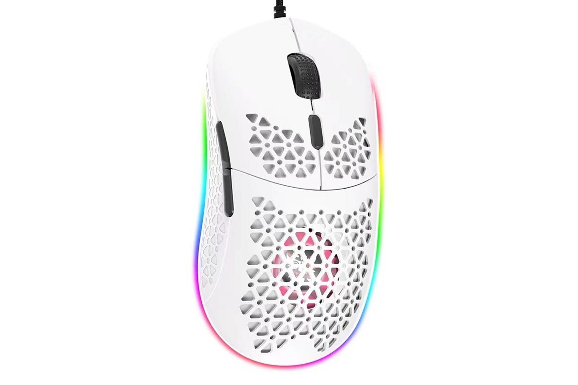 نمای روبرو ماوس اونیکوما CW911 سفید