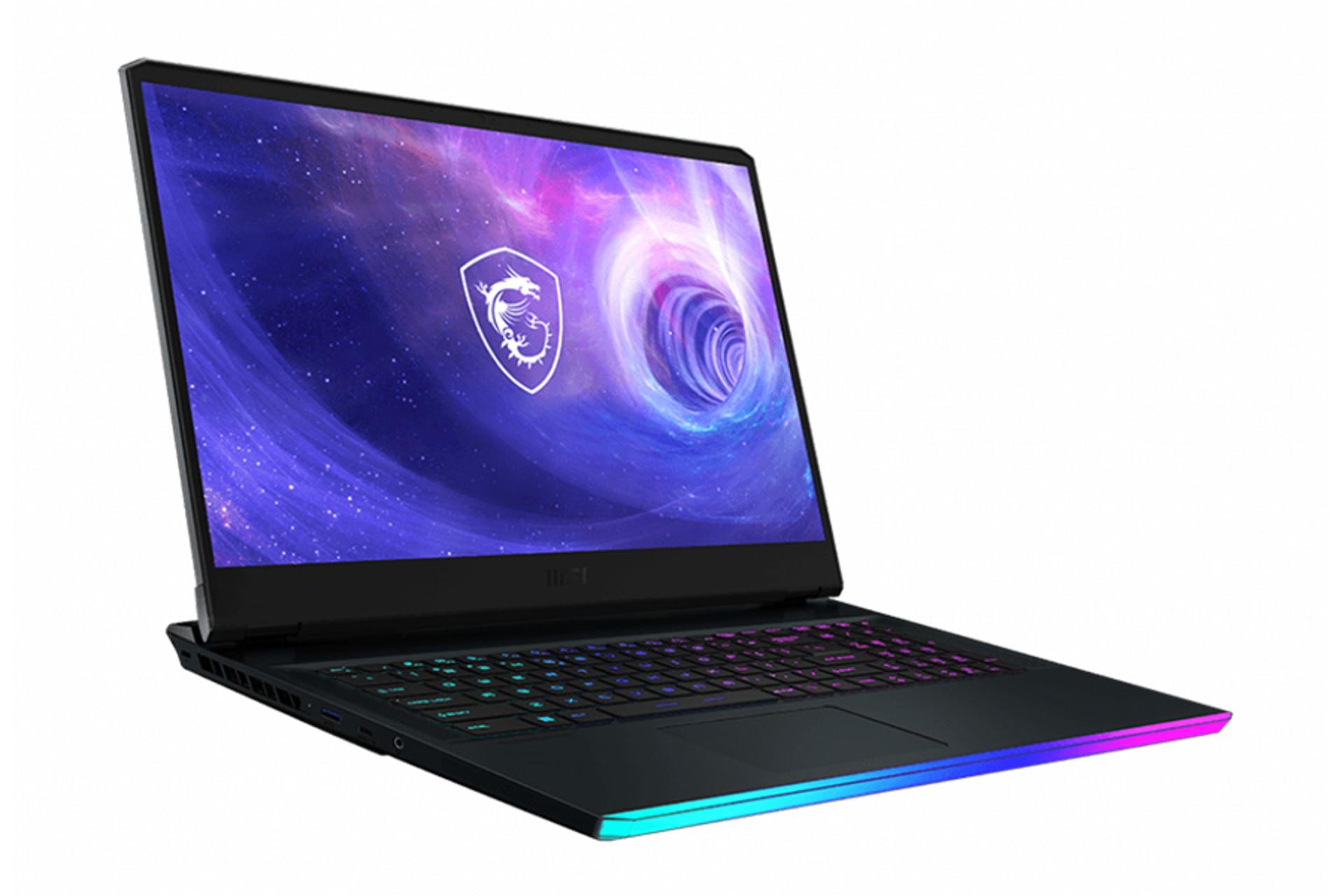 نمای نیمرخ چپ لپ تاپ ام اس آی Raider GE76 12UGS