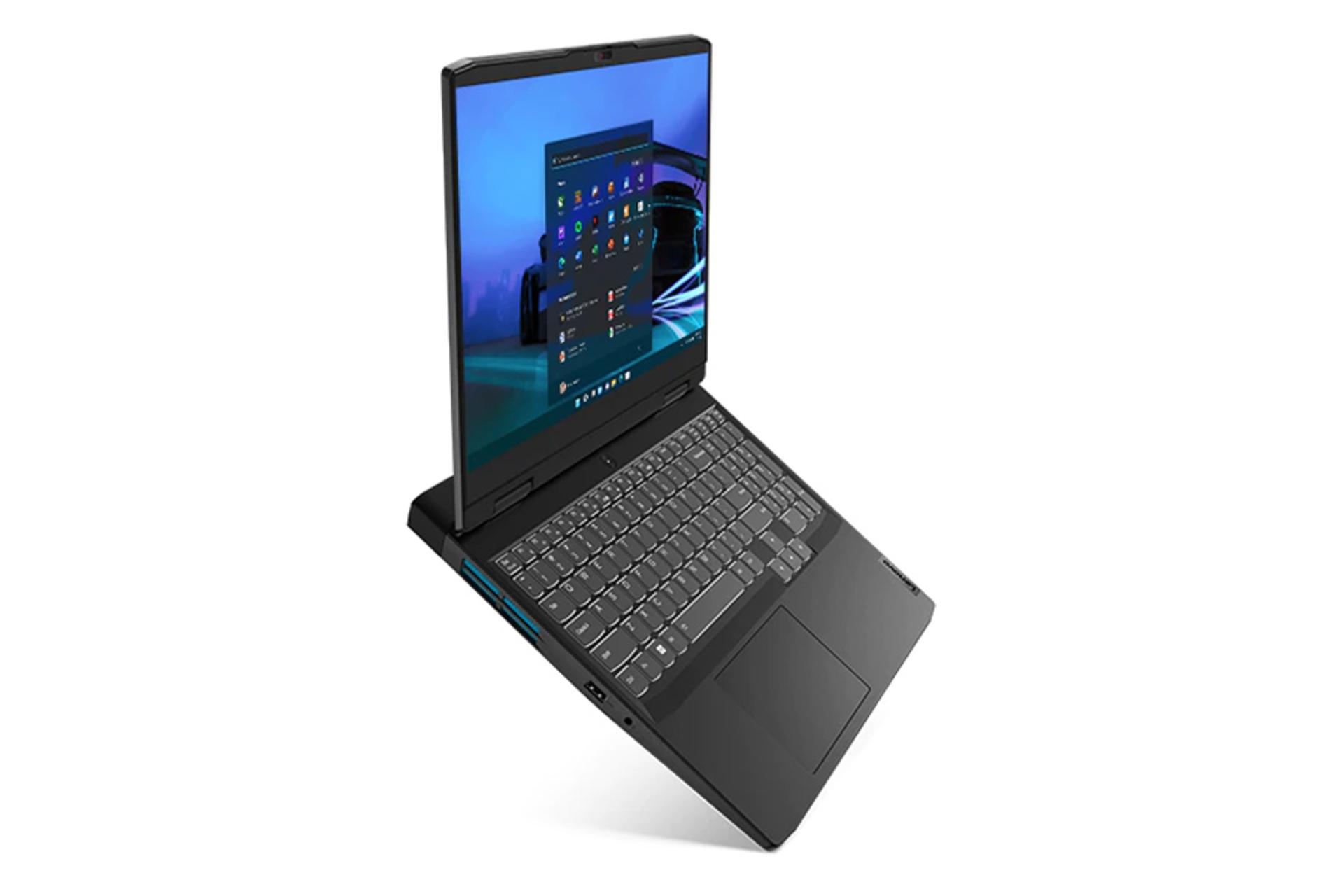 نمای نیمرخ لپ تاپ لنوو آیدیاپد گیمینگ 3