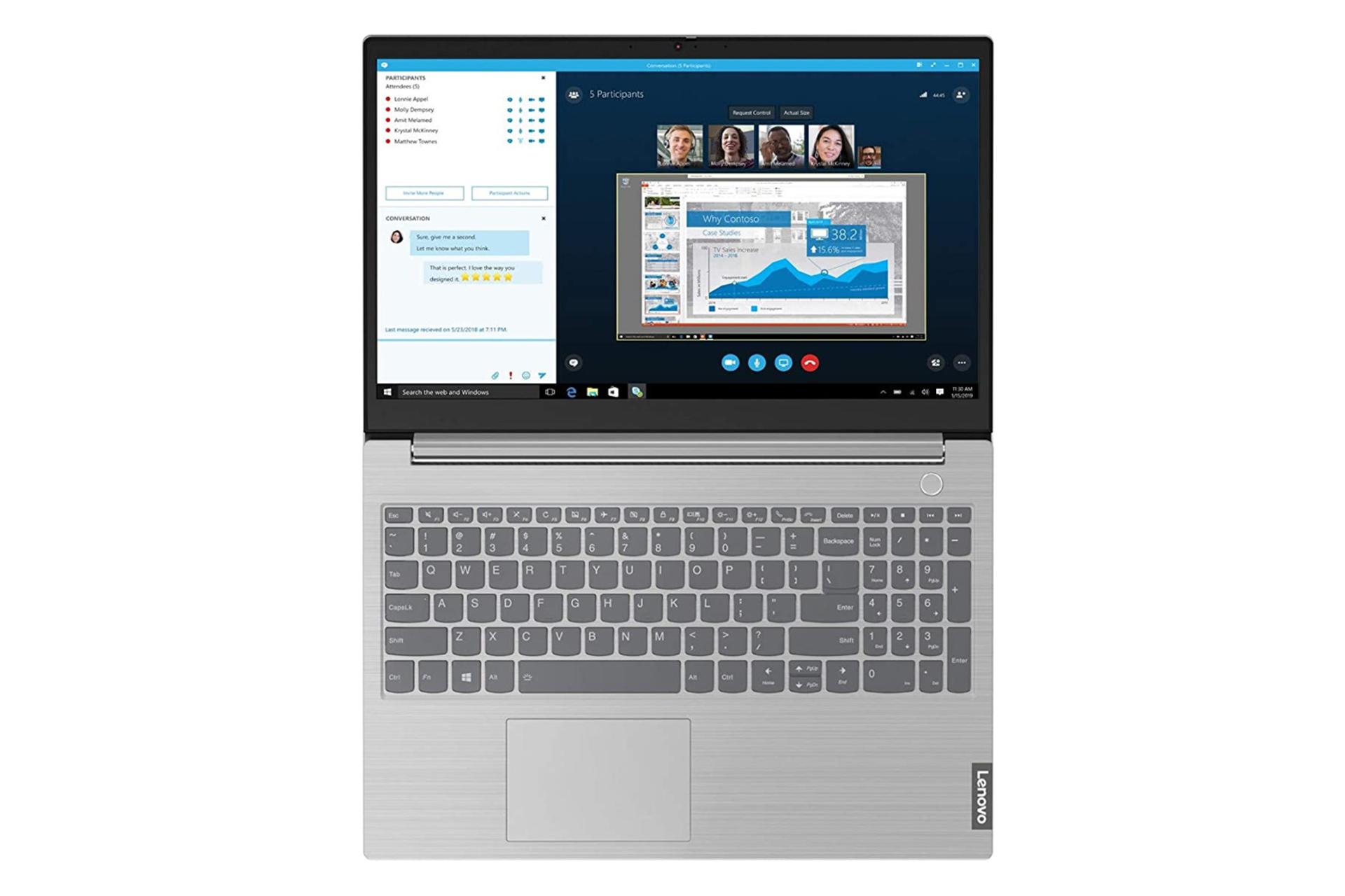 مرجع متخصصين ايران نماي بالا لپ تاپ ايسوس Lenovo ThinkBook 15 Gen 2