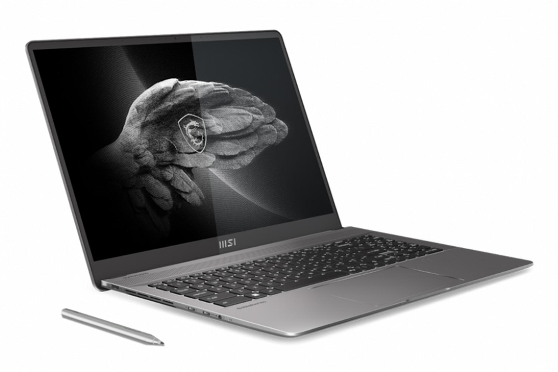 نمای نیمرخ چپ لپ تاپ ام اس آی کریتور Z16P B12UGST