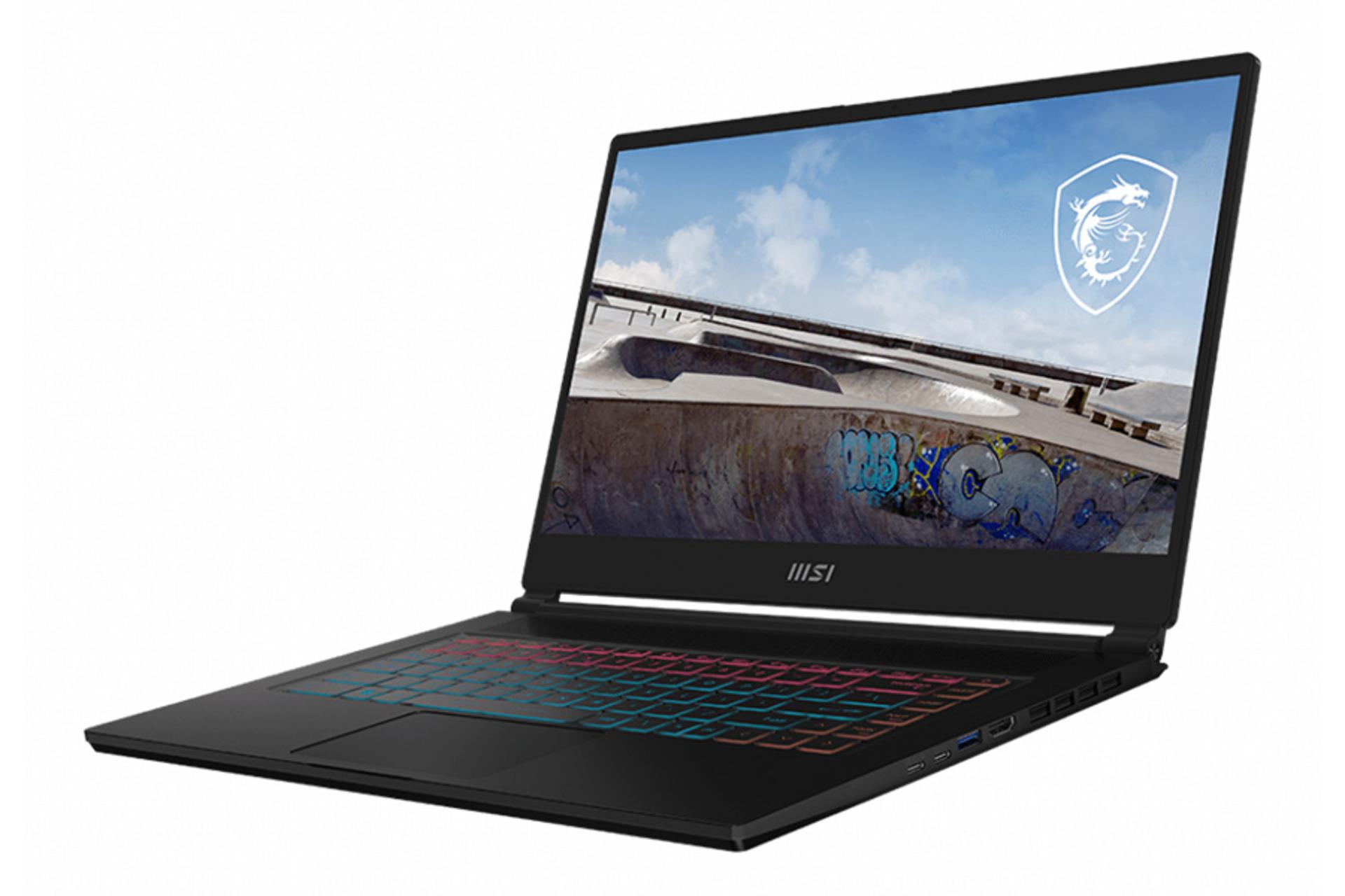 نمای نیمرخ راست لپ تاپ ام اس آی Stealth 15m-b12ue