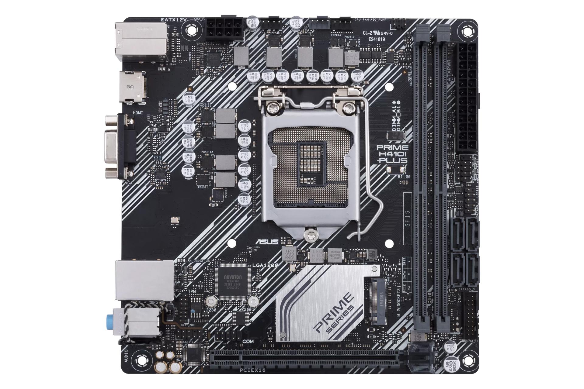 مادربرد ایسوس ASUS PRIME H410I-PLUS/CSM