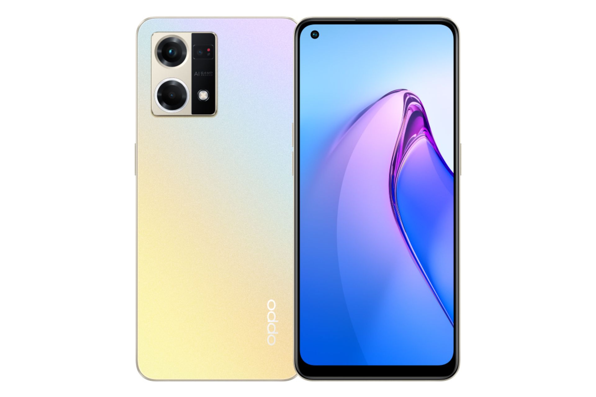 گوشی موبایل اوپو Oppo Reno8 4G طلایی