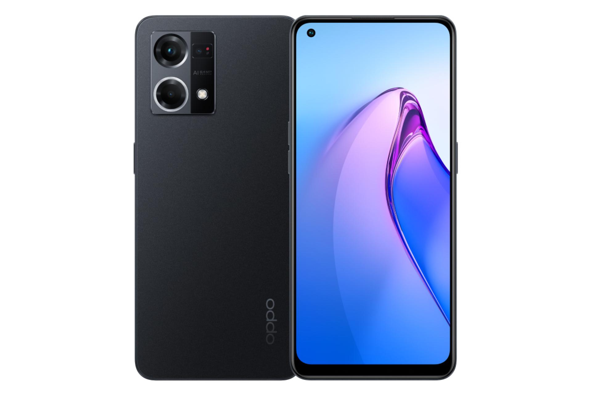 گوشی موبایل اوپو Oppo Reno8 4G مشکی