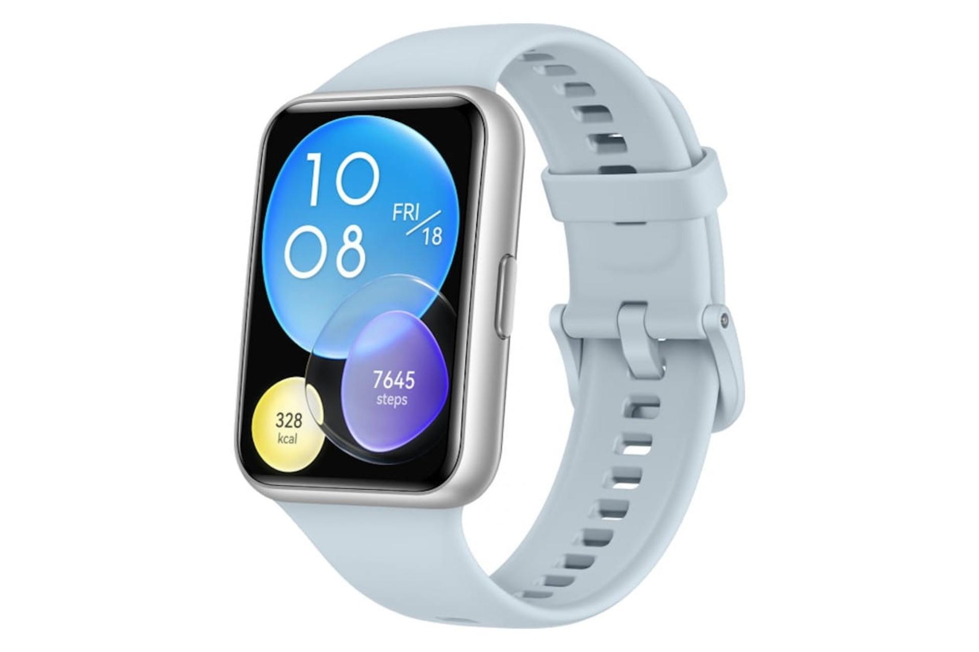 مرجع متخصصين ايران Huawei Watch Fit 2 Active Edition / هواوي واچ فيت 2 نسخه Active آبي